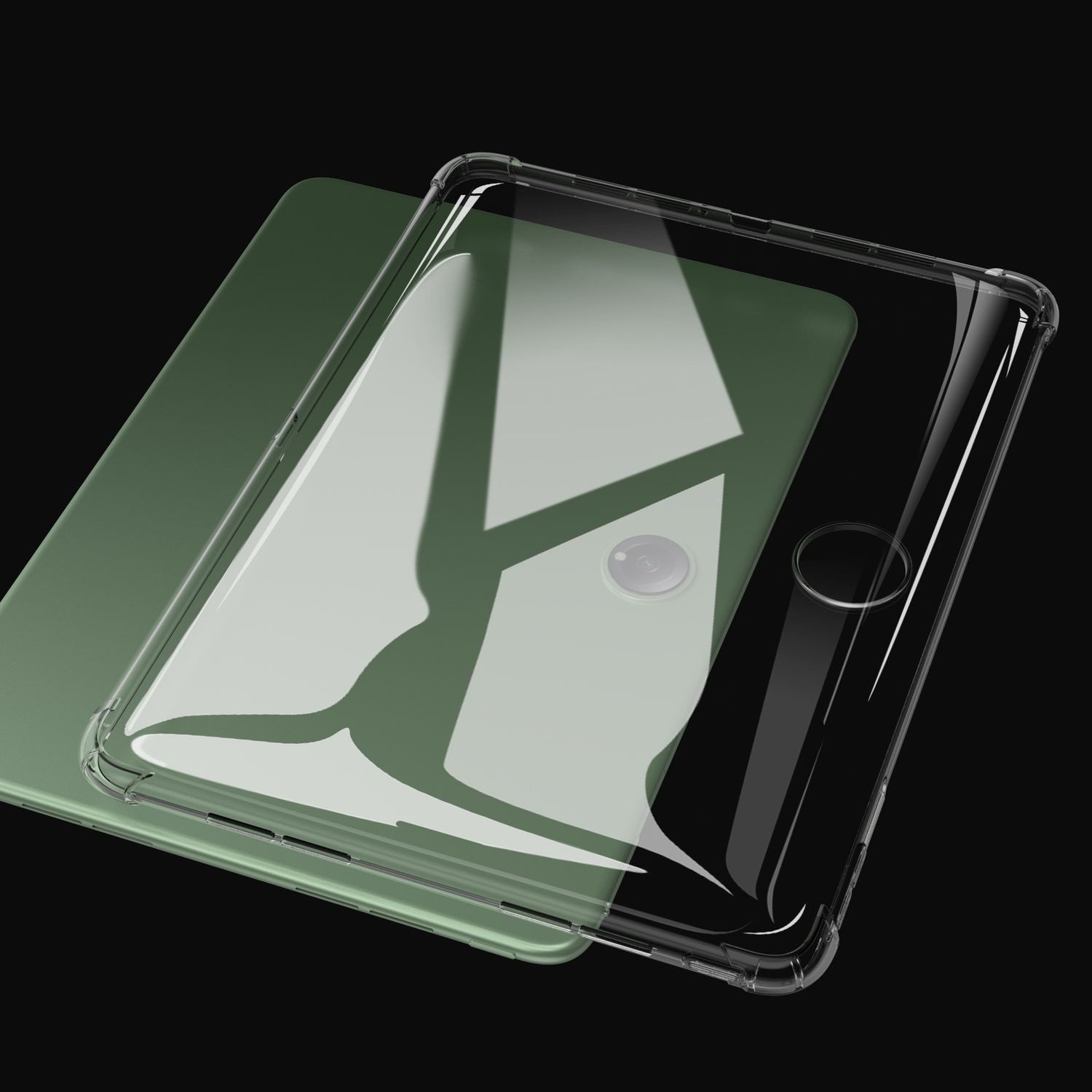 Cadorabo Tablet-Hülle OnePlus Pad 2, Tablet Hülle TPU Silikon Schutzhülle Slim Transparent Case Cover