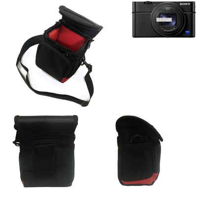 K-S-Trade Kameratasche für Sony Cyber-shot DSC-RX100 VII, Kameratasche Fototasche Umhängetasche Schultertasche Zubehör Tasche