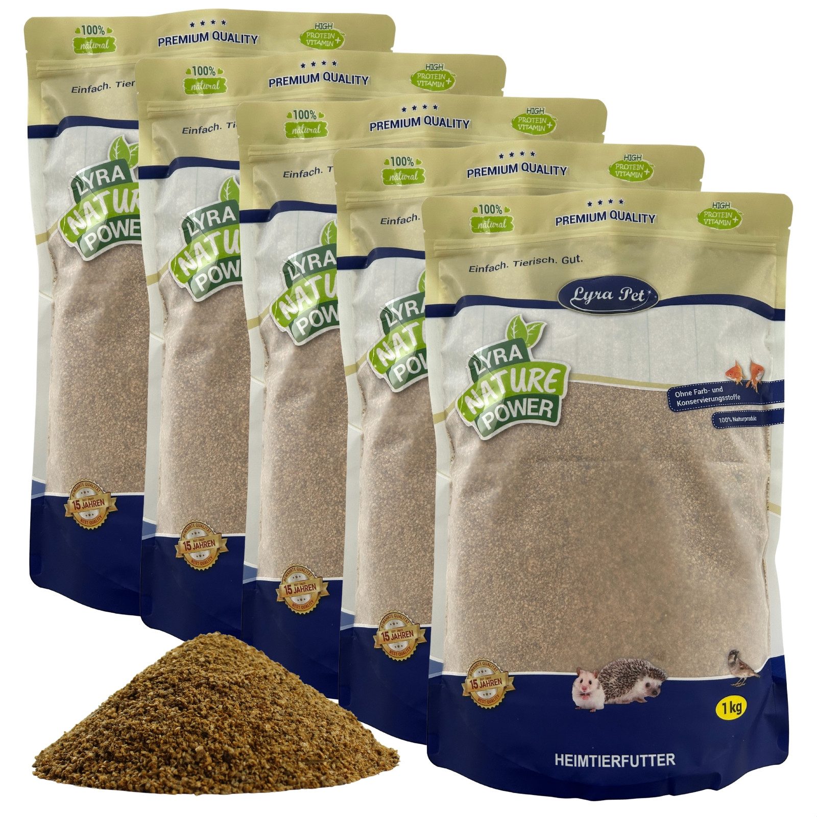 Lyra Pet 1 - 10 kg Lyra Pet® Daphnien (Wasserflöhe) getrocknet