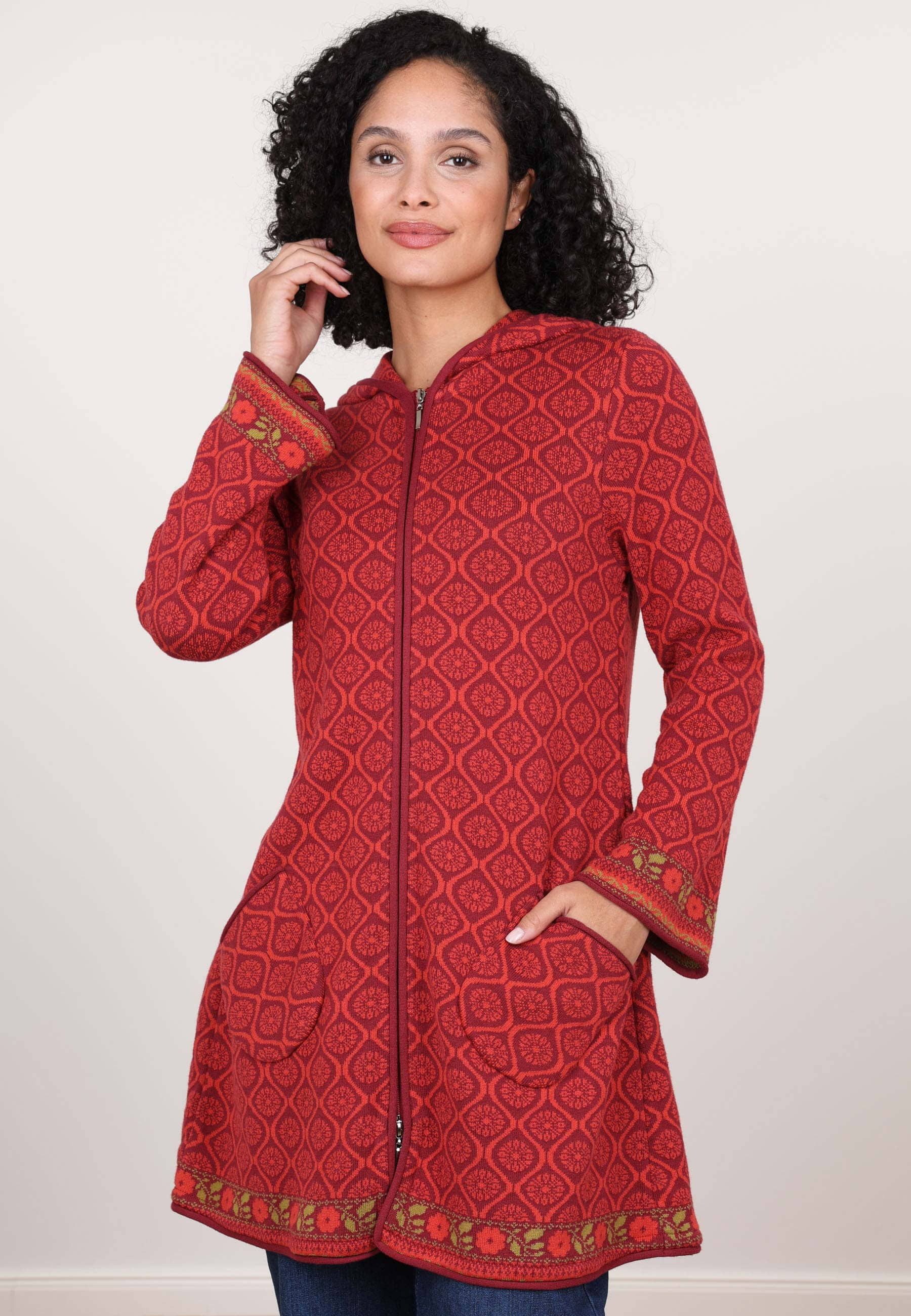Deerberg Strickmantel Britta