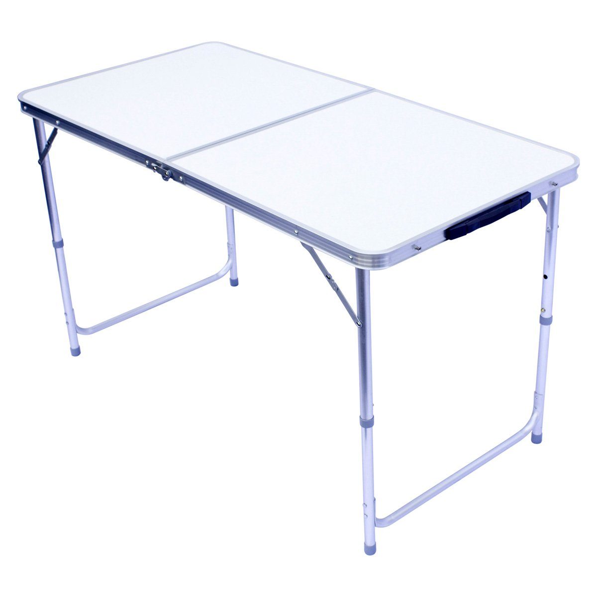 Multifunktionstisch Klapp-Tisch Camping-Tisch Goods+Gadgets (Markttisch Mehrzwecktisch - Klappbarer Klapptisch Tapeziertisch), Weiß