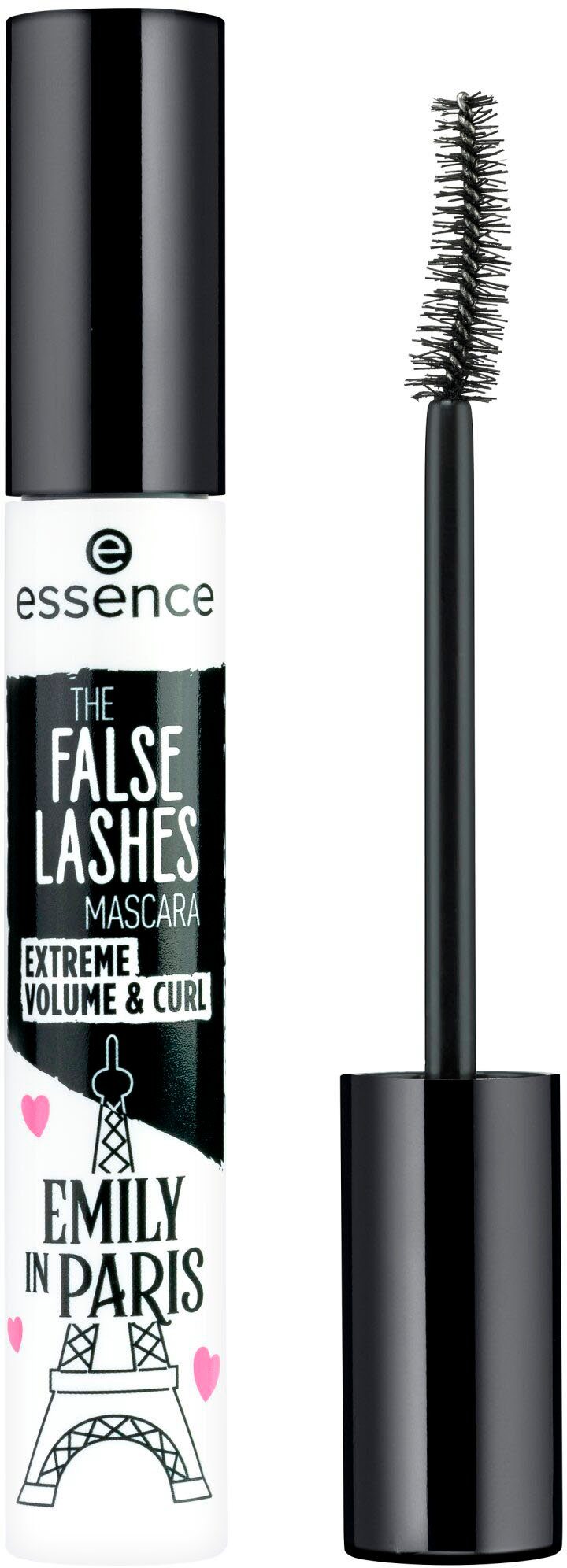 Essence Mascara EMILY IN PARIS by essence, Wimperntusche für maximales  Volumen und Schwung, vegan