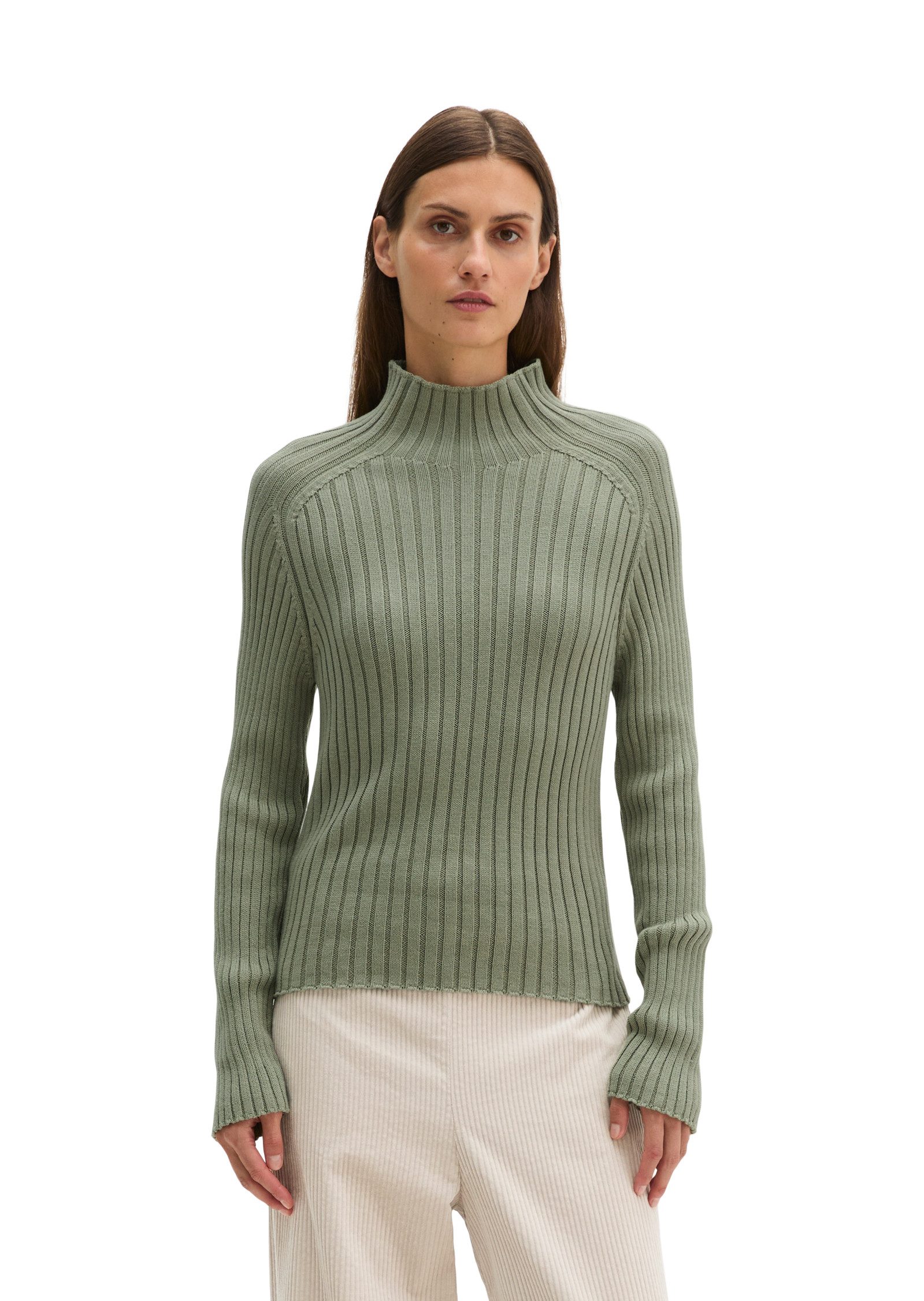 Marc O'Polo Stehkragenpullover aus Heavy Weight Cotton
