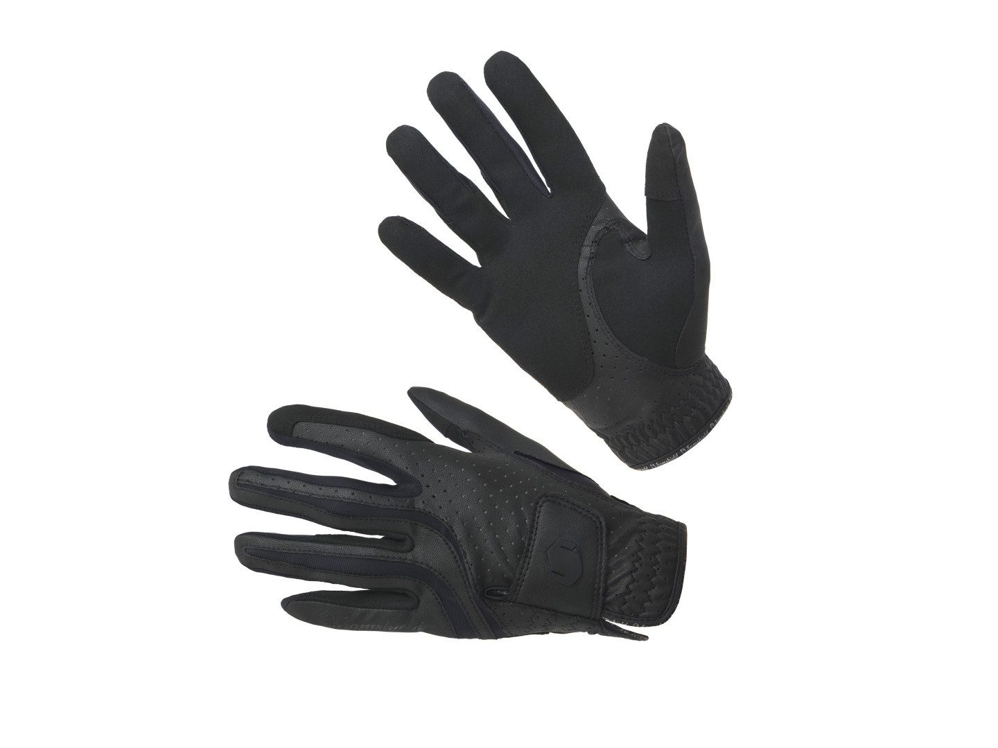 Samshield Reithandschuhe Reithandschuh V-Skin Hunter Blason Matt Black in schwarz (2-St)