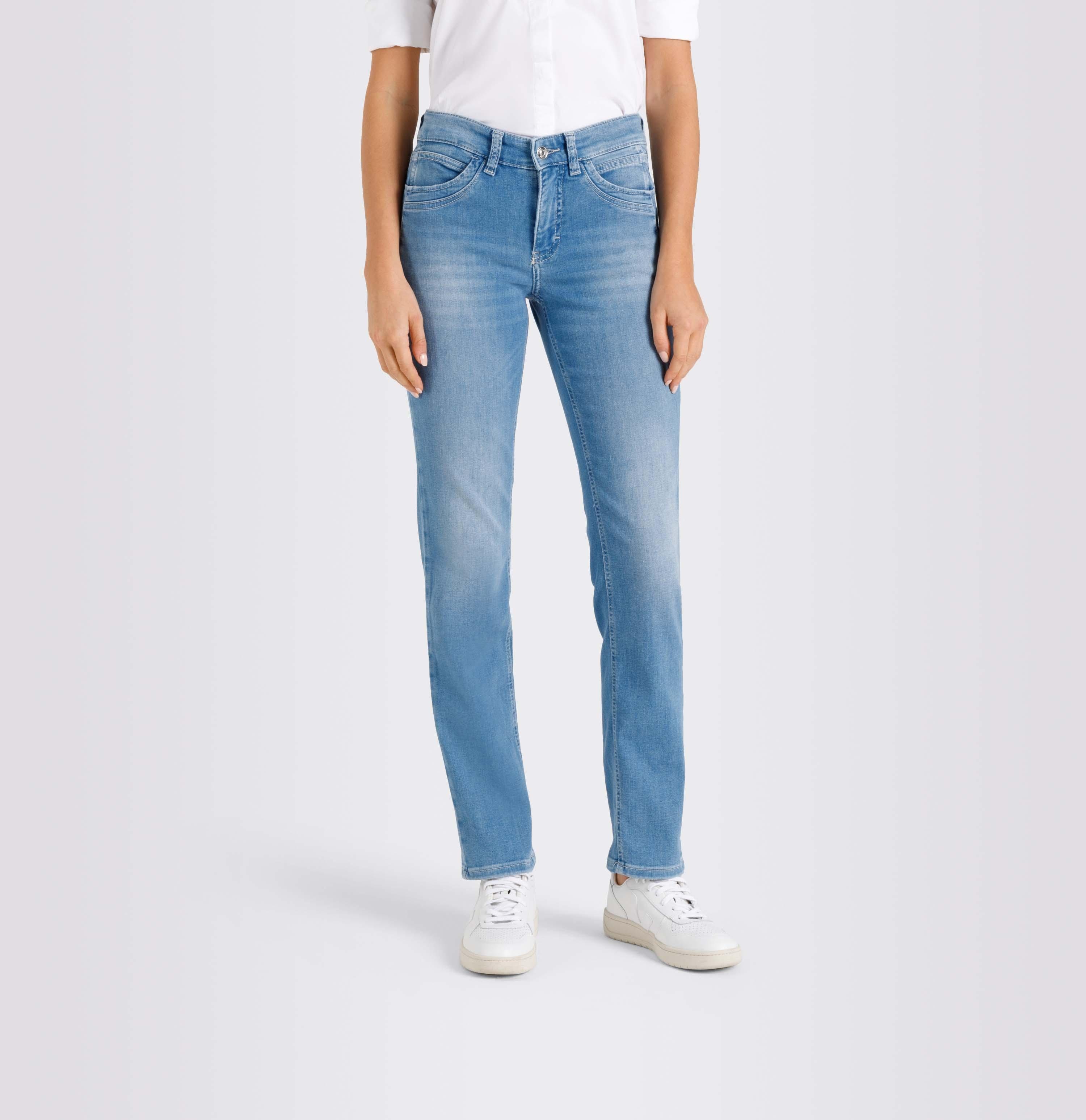 MAC Stretch-Jeans MAC ANGELA light blue authentic wash 5268-90-0389L-D464. € 89,95