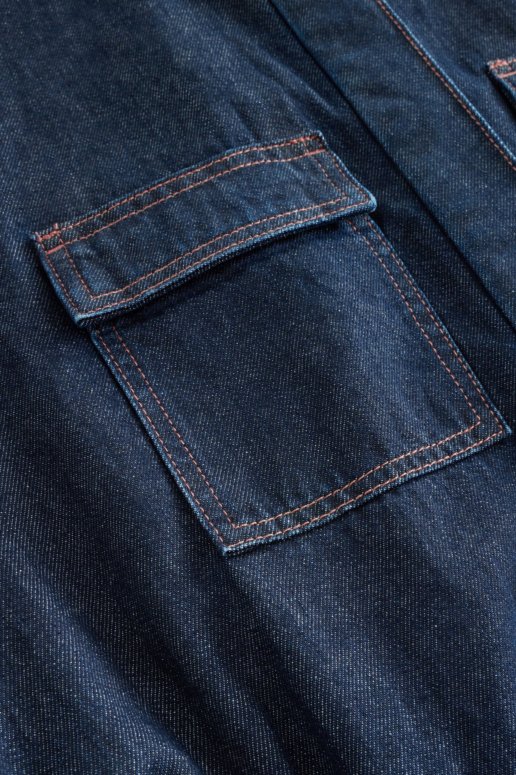 Next Jumpsuit Denim-Boilersuit aus 100 % Baumwolle, Umstandsmode (1-tlg)
