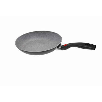 BALLARINI Bratpfanne Pfanne, flach Click and Cook Granitium, Aluminium (Stück, 1-tlg., 1 Bratpfanne), perfekte Hitzeverteilung