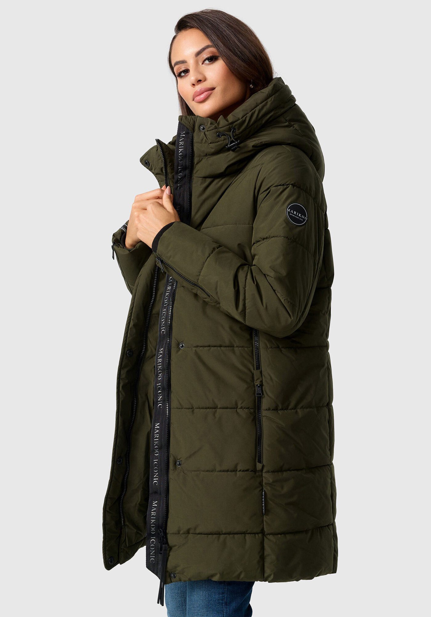 Marikoo Winterjacke Karumikoo XVI mit großer Kapuze