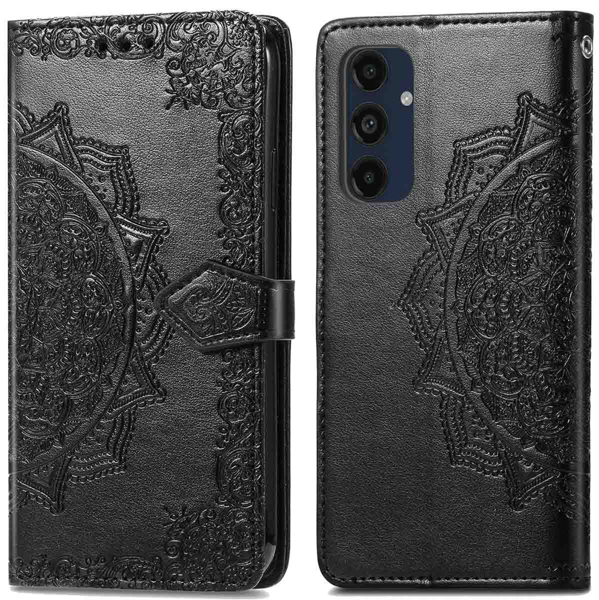 imoshion Smartphone-Mappe imoshion Mandala Klapphülle Samsung Galaxy A16 - Schwarz