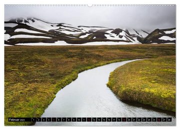 CALVENDO Wandkalender ISLAND 2023 - Faszinierende Landschaften (Premium, hochwertiger DIN A2 Wandkalender 2023, Kunstdruck in Hochglanz)