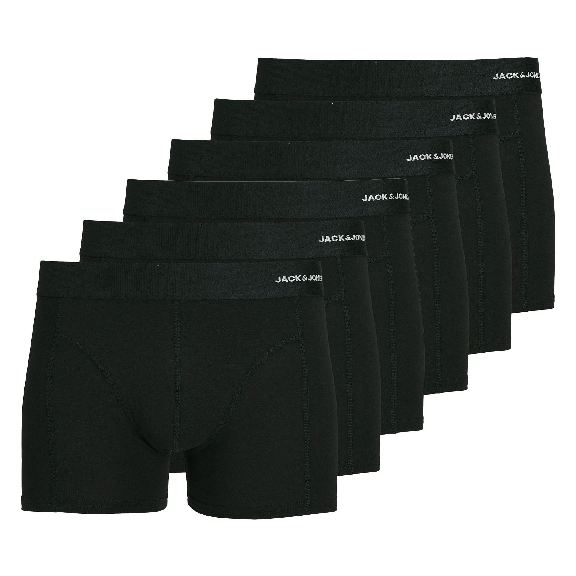 Jack & Jones Boxer Herren Boxershort 6er Pack Viskose (Packung, 6er Pack)