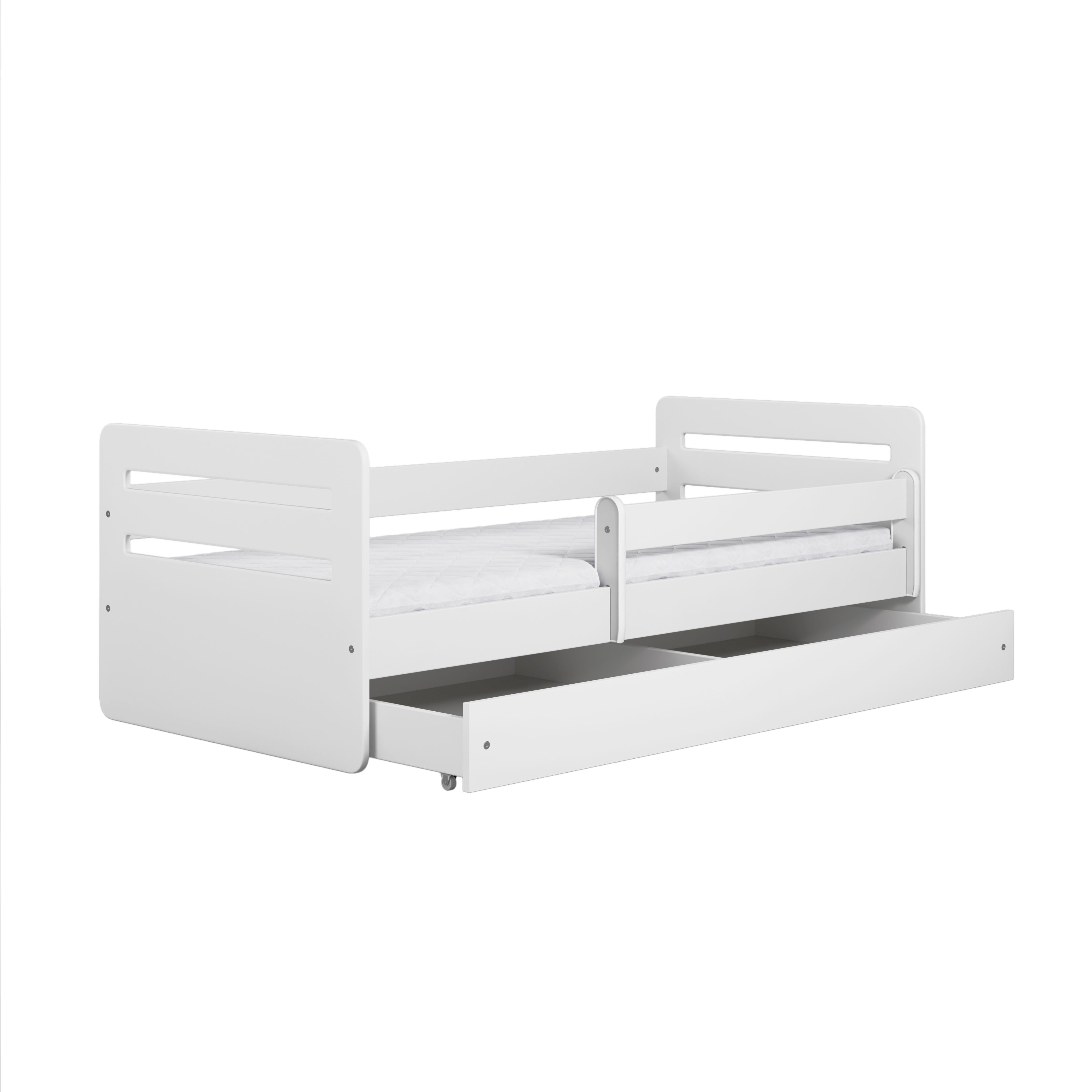 Raumhirsch Furniture Kinderbett 140x70 cm 160x80 cm 180x80 cm, optional mit Matratze & Schublade – verschiedene Farben & Varianten