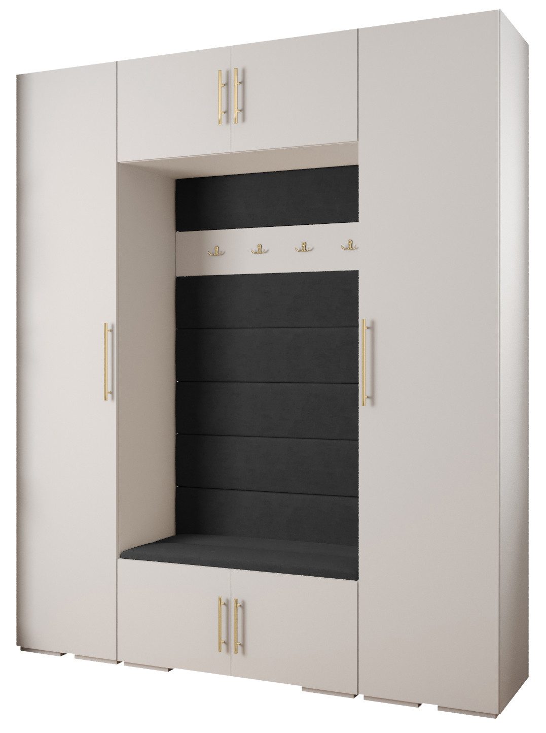 ABIKS MÖBEL Kompaktgarderobe INOVA 3 SATZ günstig online kaufen