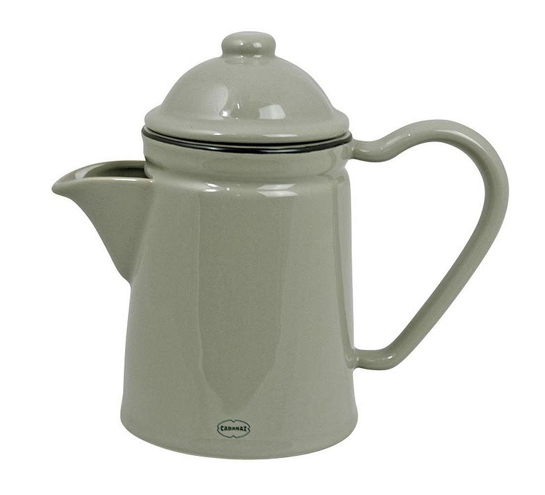 Capventure Kanne Kanne Kaffeekanne Teekanne Krug Keramikkanne Retro 0,6l Cabanaz