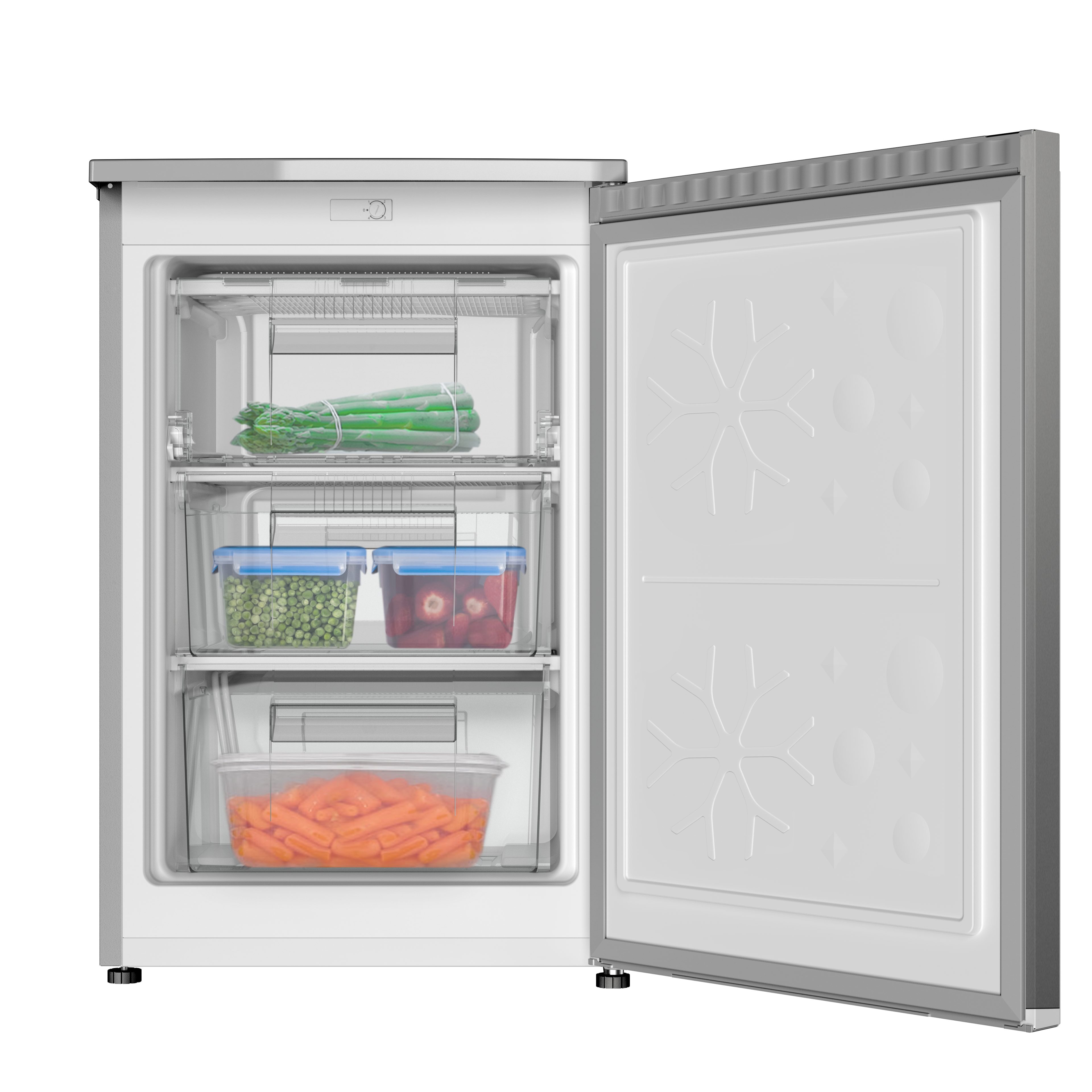 Amica Gefrierschrank GS 321 125 E, 85 cm hoch, 55 cm breit, Leise Power für Tiefkühlvorräte – passt in jede Ecke