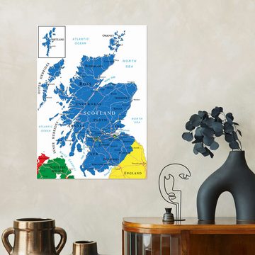 Posterlounge Wandfolie Editors Choice, Schottland, Illustration