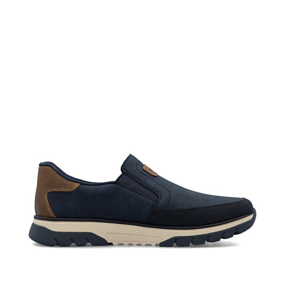 Rieker Rieker - Slipper: Oakdale/Divano - Blau Slipper günstig online kaufen