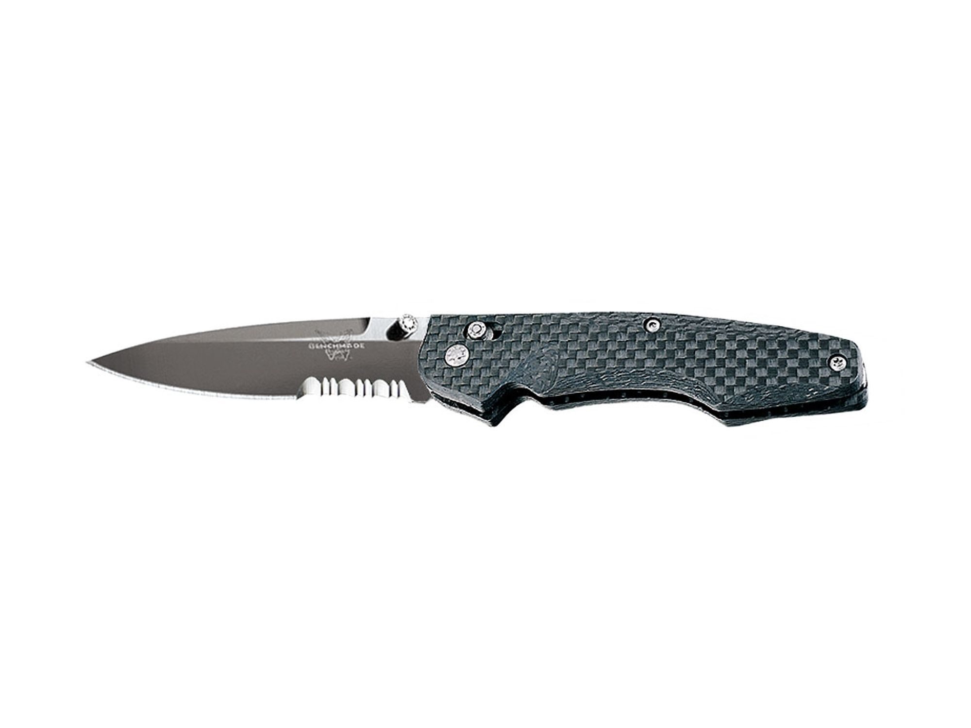 Benchmade Taschenmesser Benchmade Osborne 770SBC1 Carbon Fiber schwarz Blade Combo