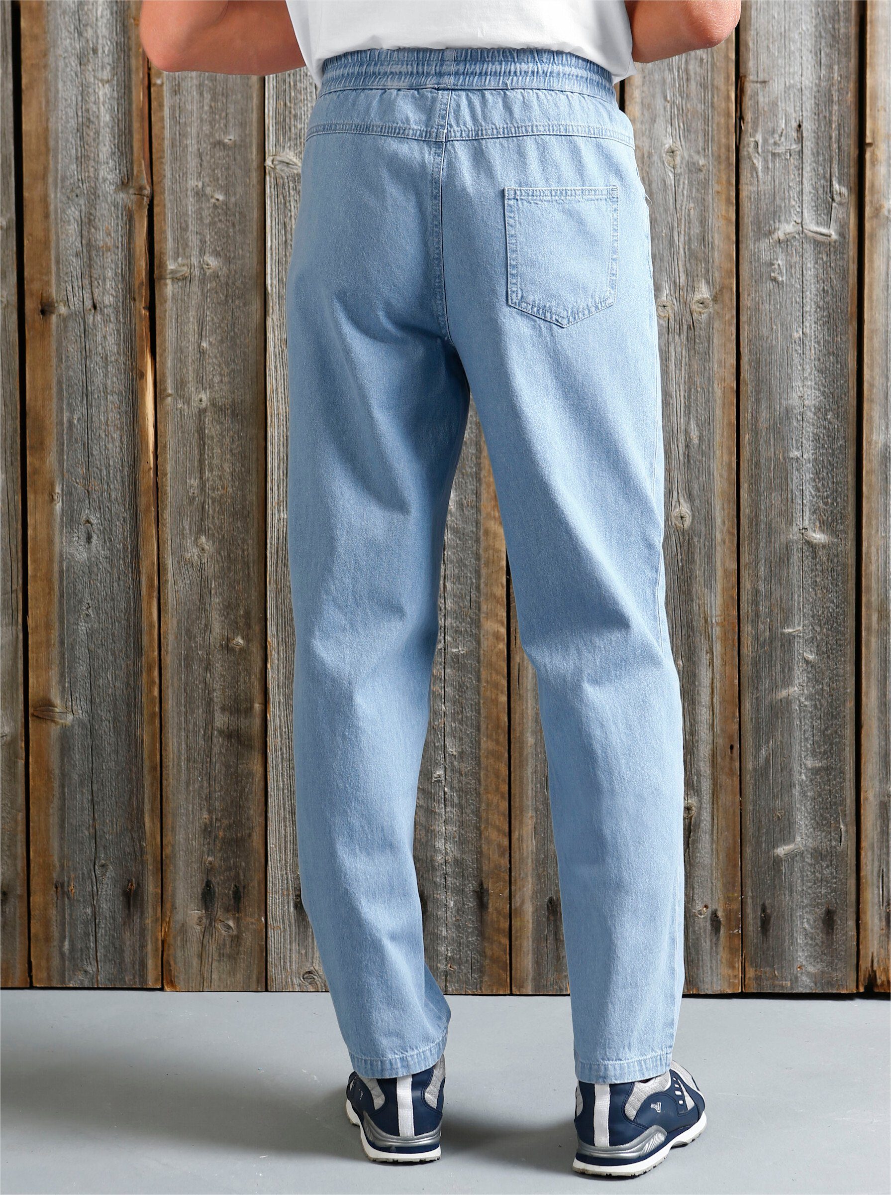 Sieh an! Jogginghose Schlupfjeans