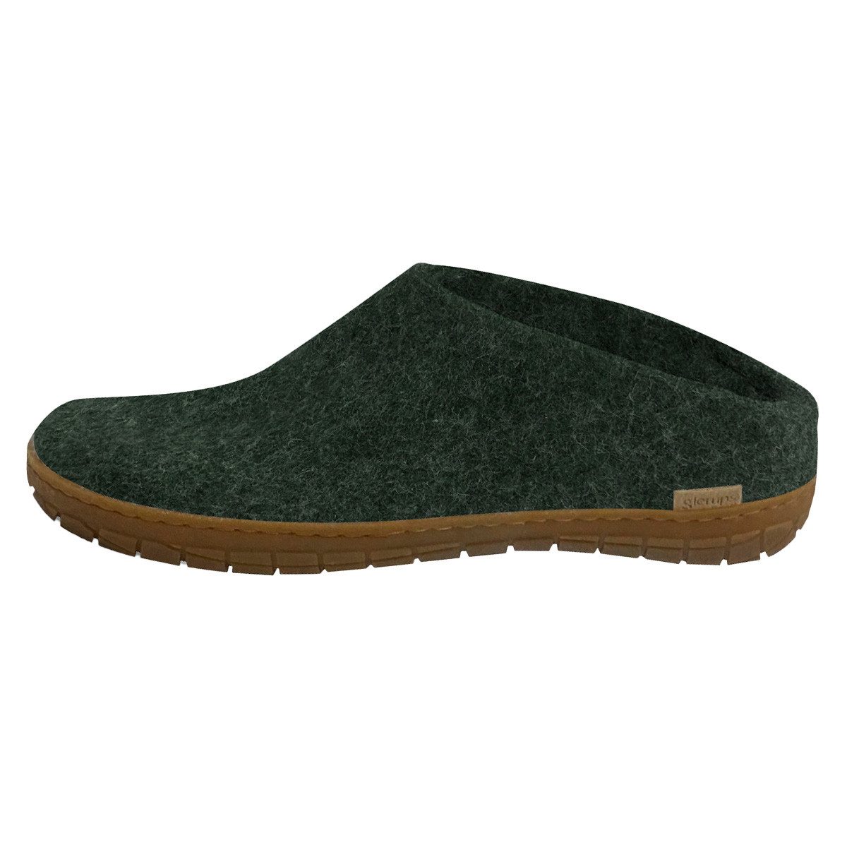 glerups dk Kautschuksohle Pantoffel Pantoffeln - 100% Wolle für hohen Tragekomfort