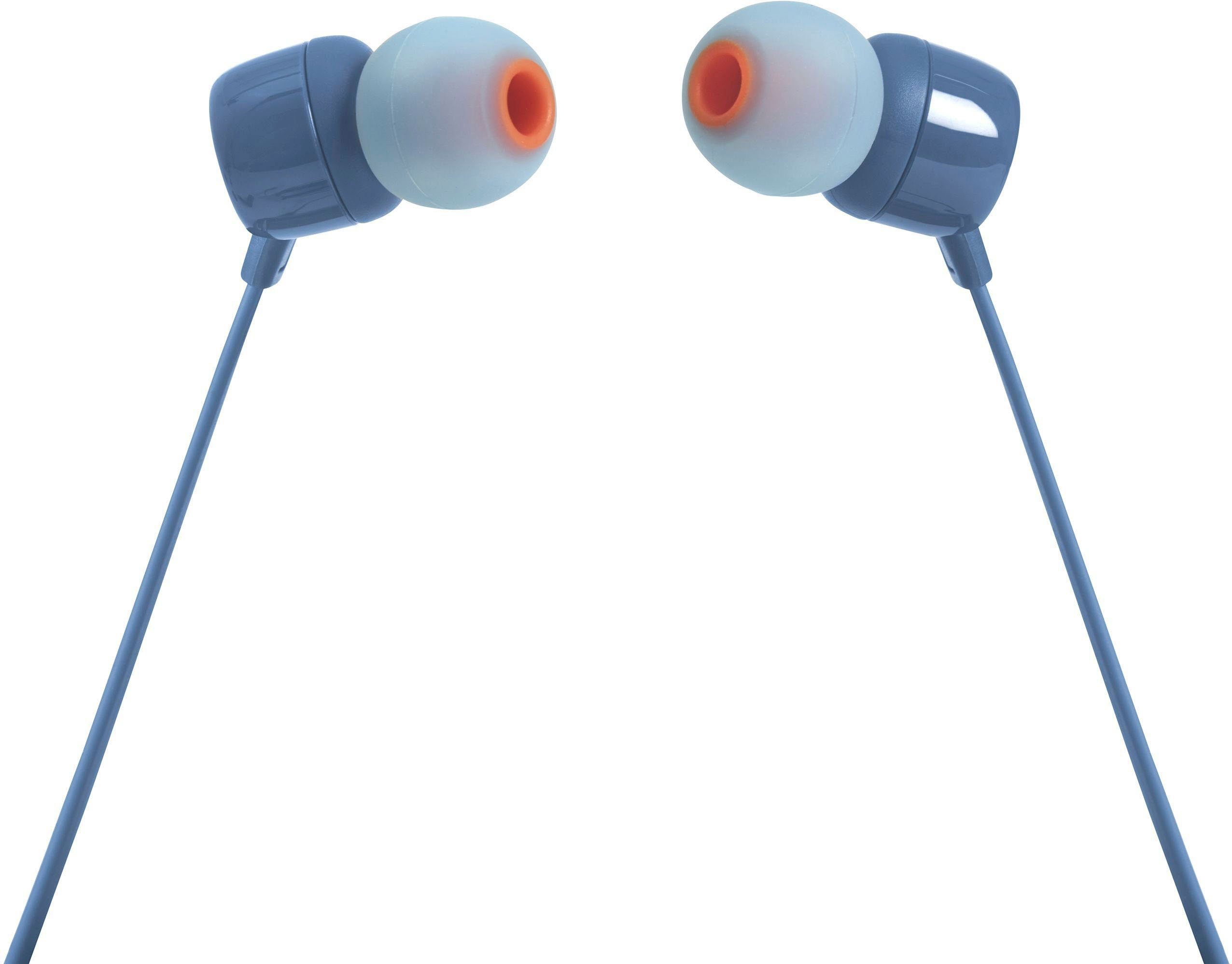 Einkaufen genießen JBL T110 In-Ear-Kopfhörer blau
