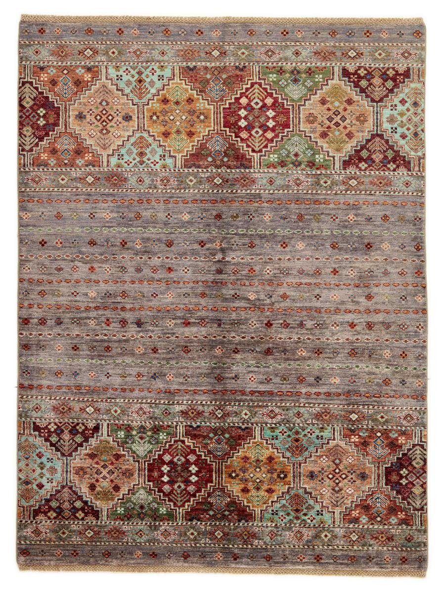 Orientteppich Arijana Shaal 158x211 Handgeknüpfter Orientteppich, Nain Trading, rechteckig, Höhe: 5 mm