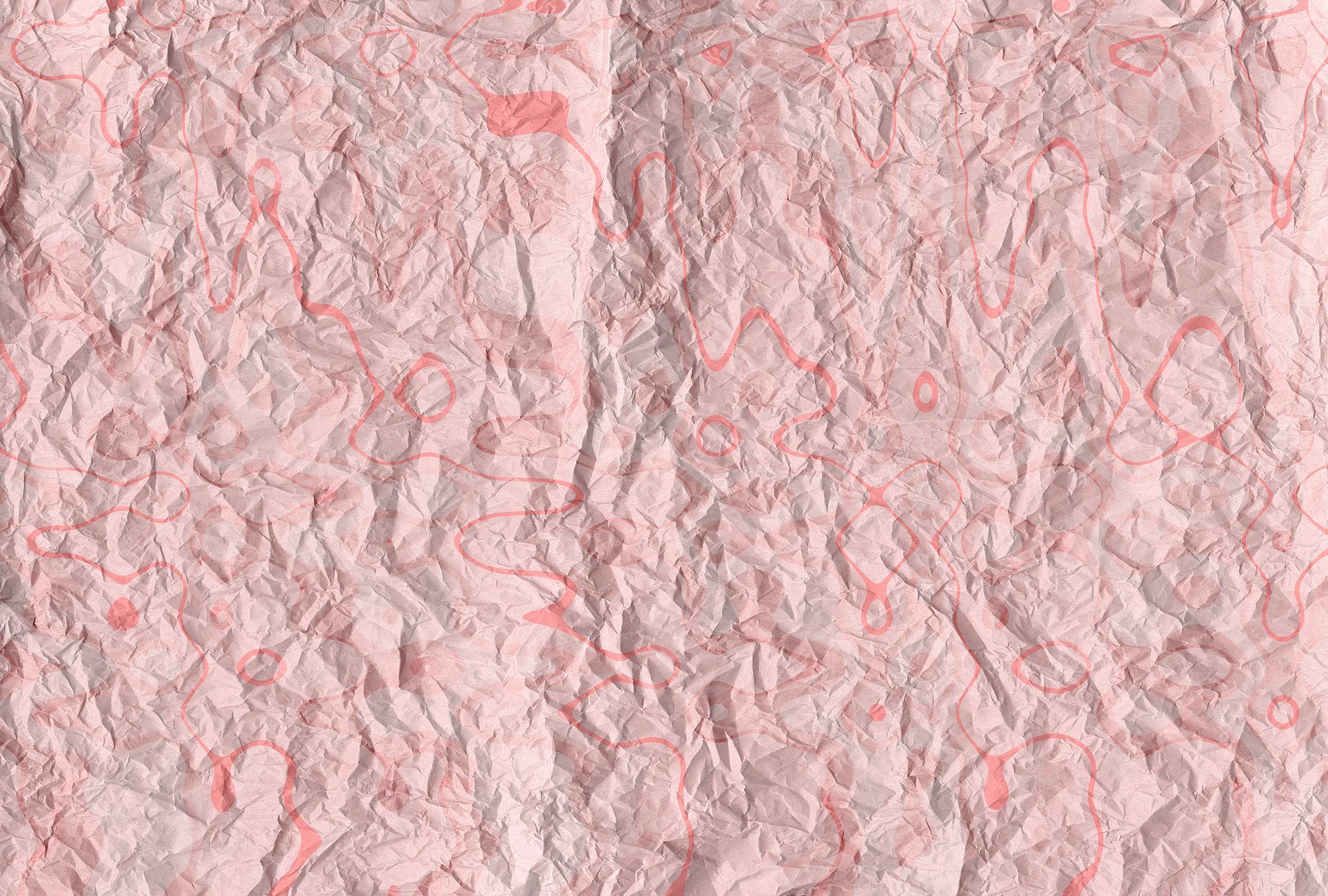 Architects Paper Fototapete Atelier 47 Vibes on Paper 1, glatt, einfarbig, (4 St), Vlies, Wand, Schräge, Decke pink