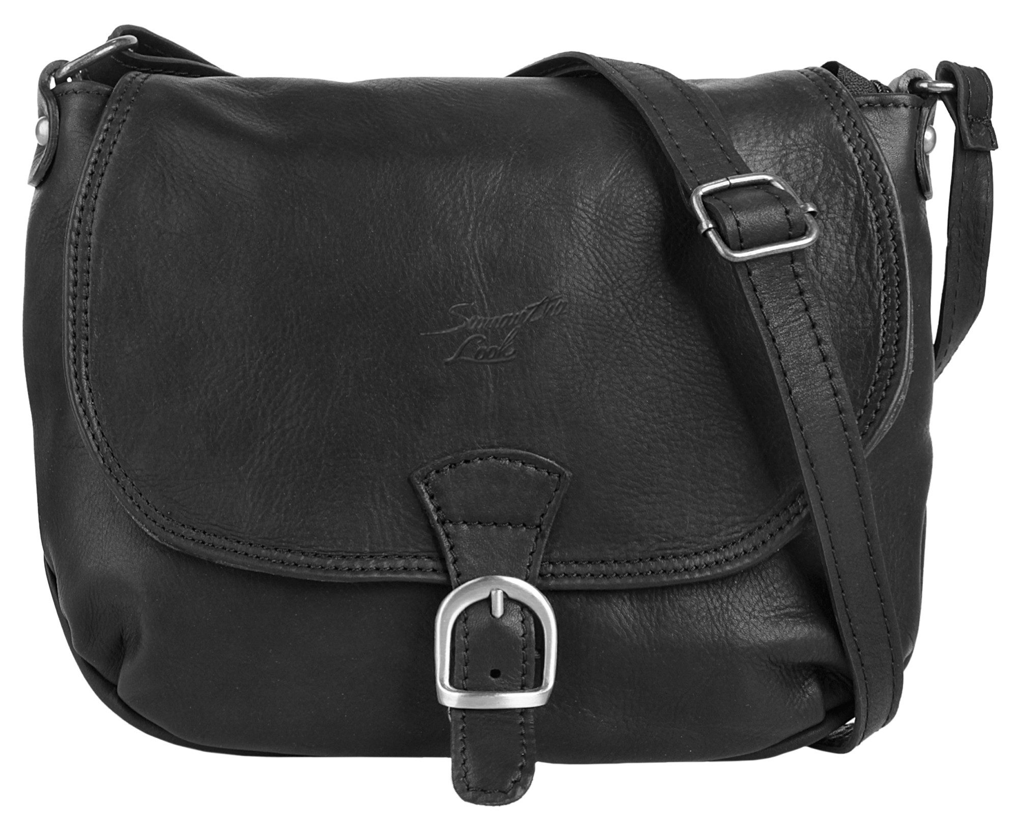 Samantha Look Umhängetasche, echt Leder, Made in Italy günstig online kaufen