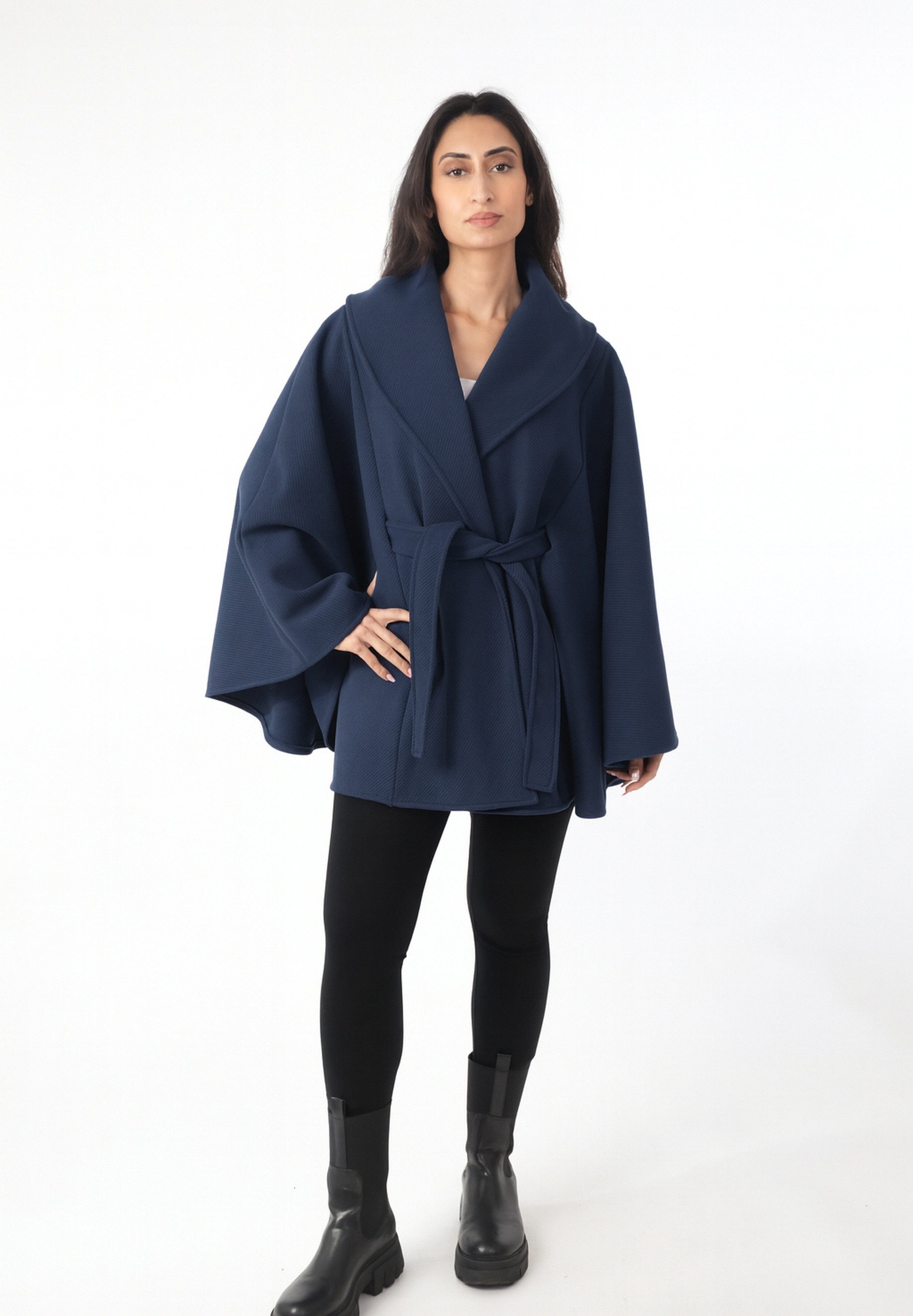 Poncho Jacke