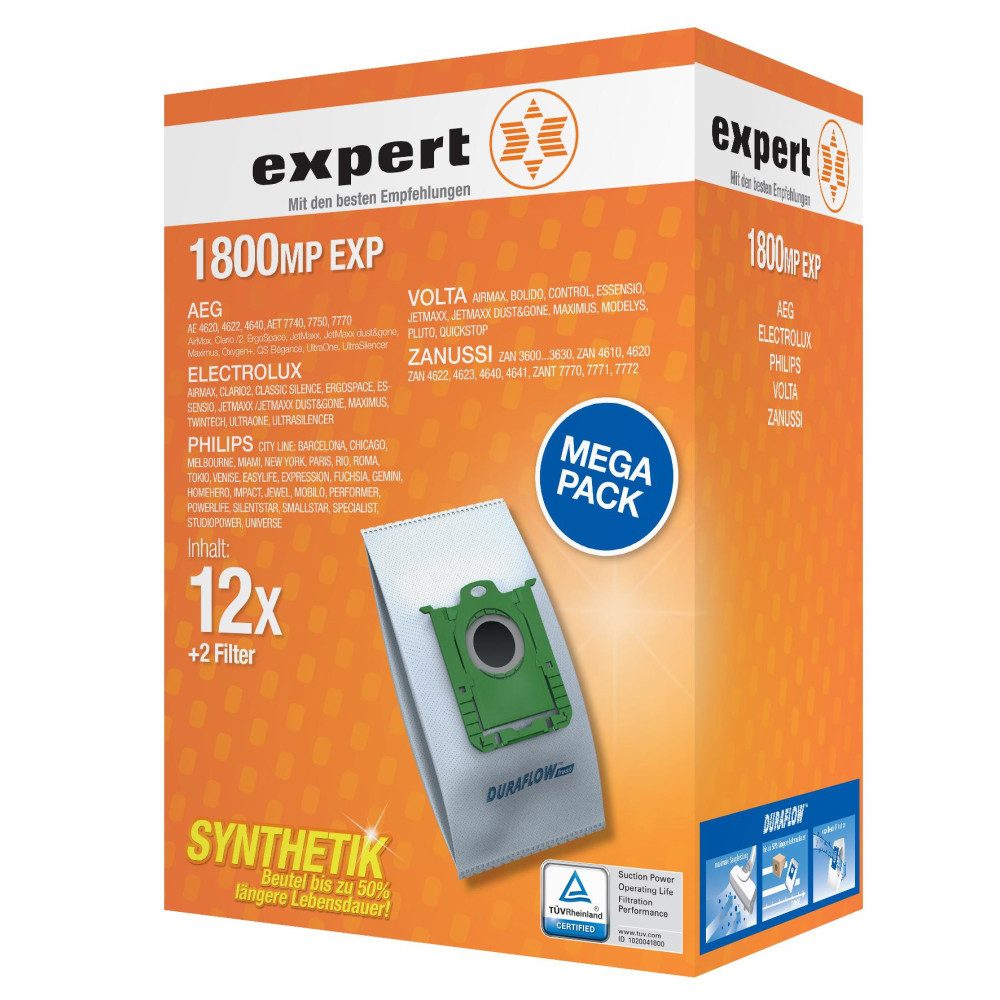 Expert Staubsaugerbeutel 1800 MP EXP