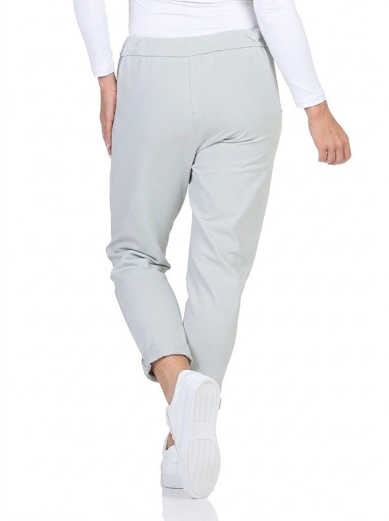 CLEO STYLE Jogginghose Damen Jogginghose 94 Beige günstig online kaufen