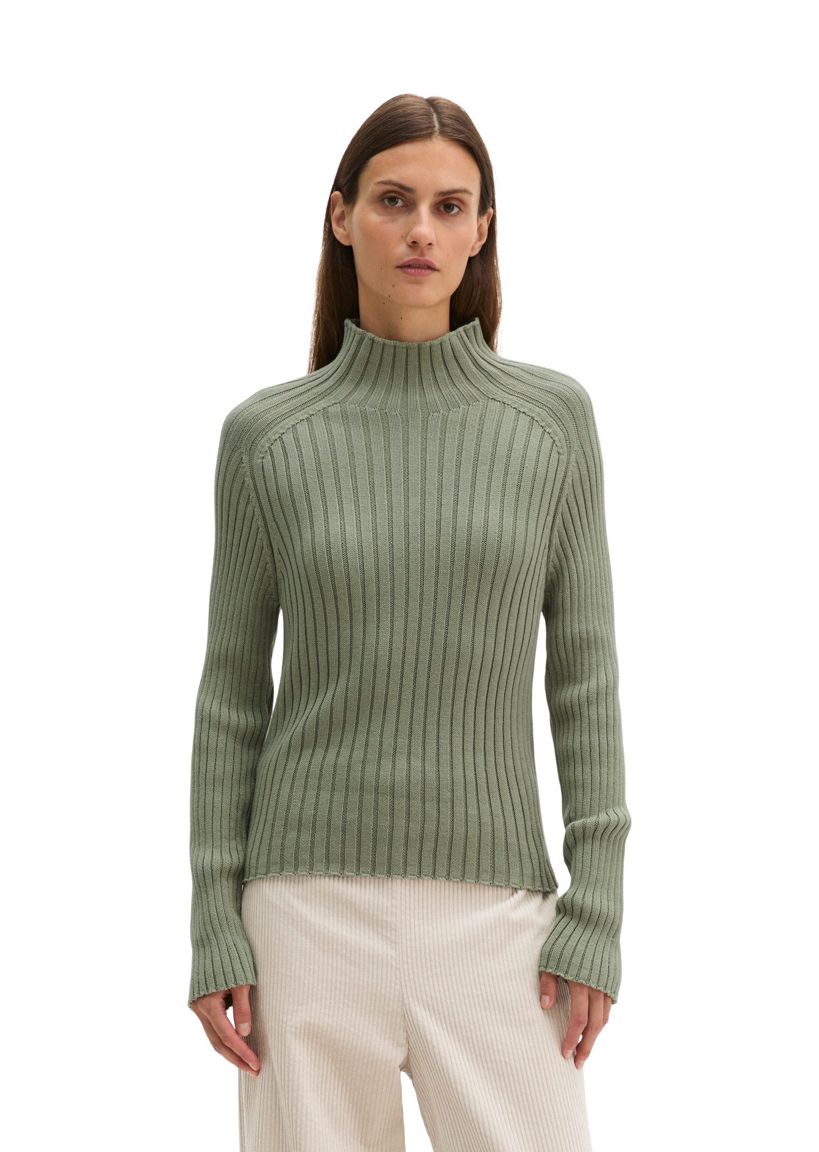 Marc O'Polo Stehkragenpullover aus Heavy Weight Cotton