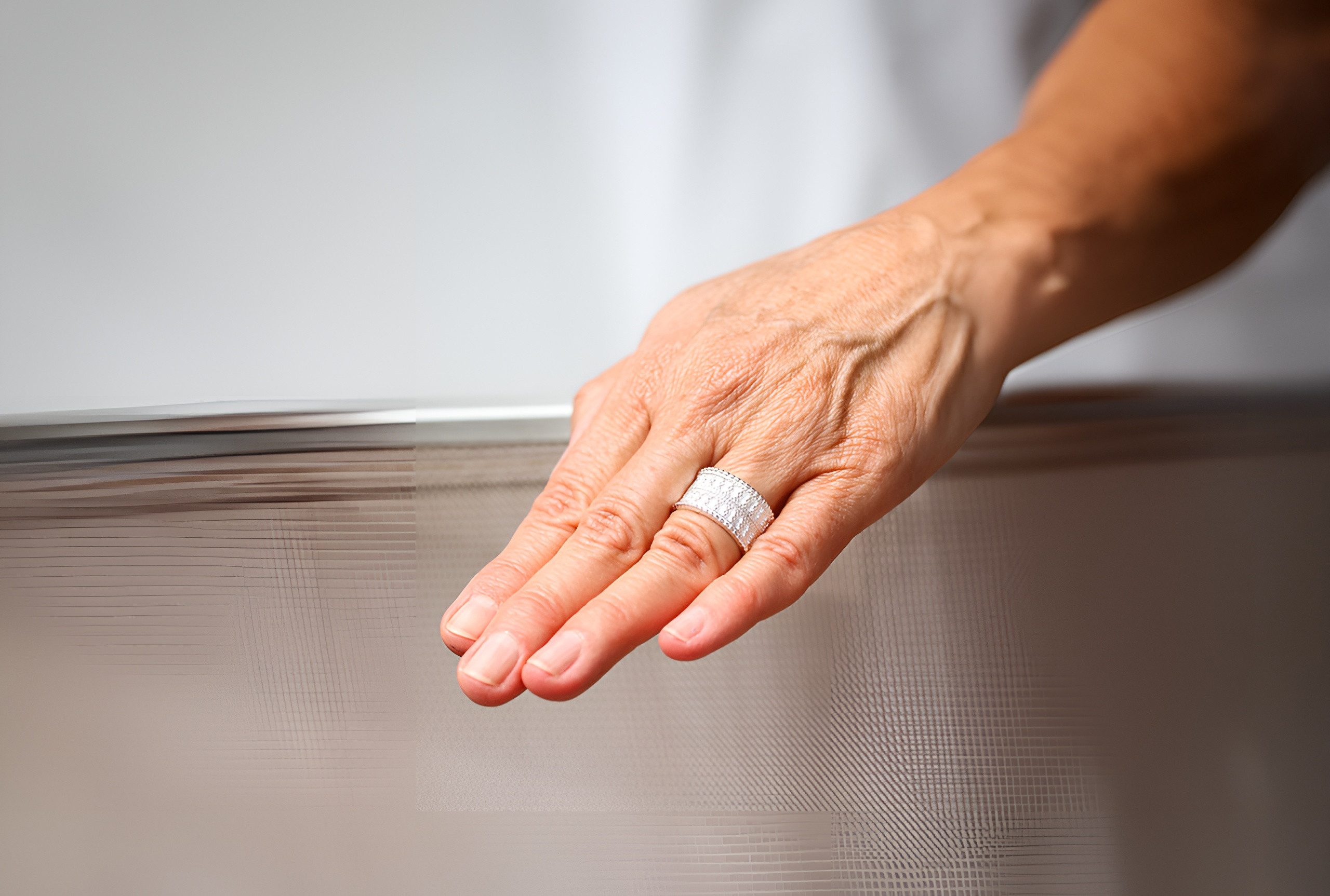 SILBERMOOS Silberring Ring mit doppeltem Ornamentband, 925 Sterling Silber günstig online kaufen