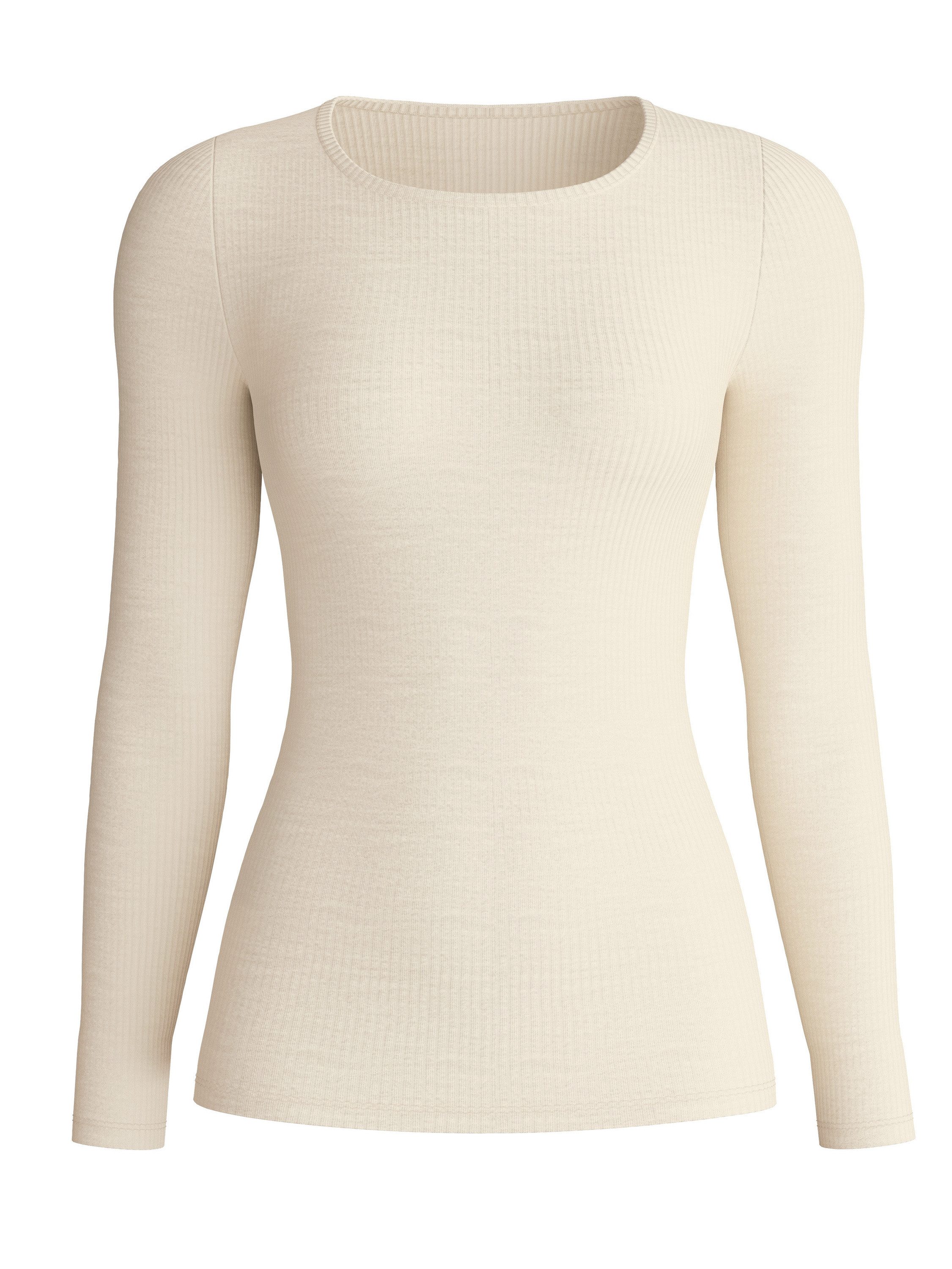 CALIDA Unterziehshirt Silky Wool Soft Damen (1-St) fein, geschmeidig und angenehm leicht