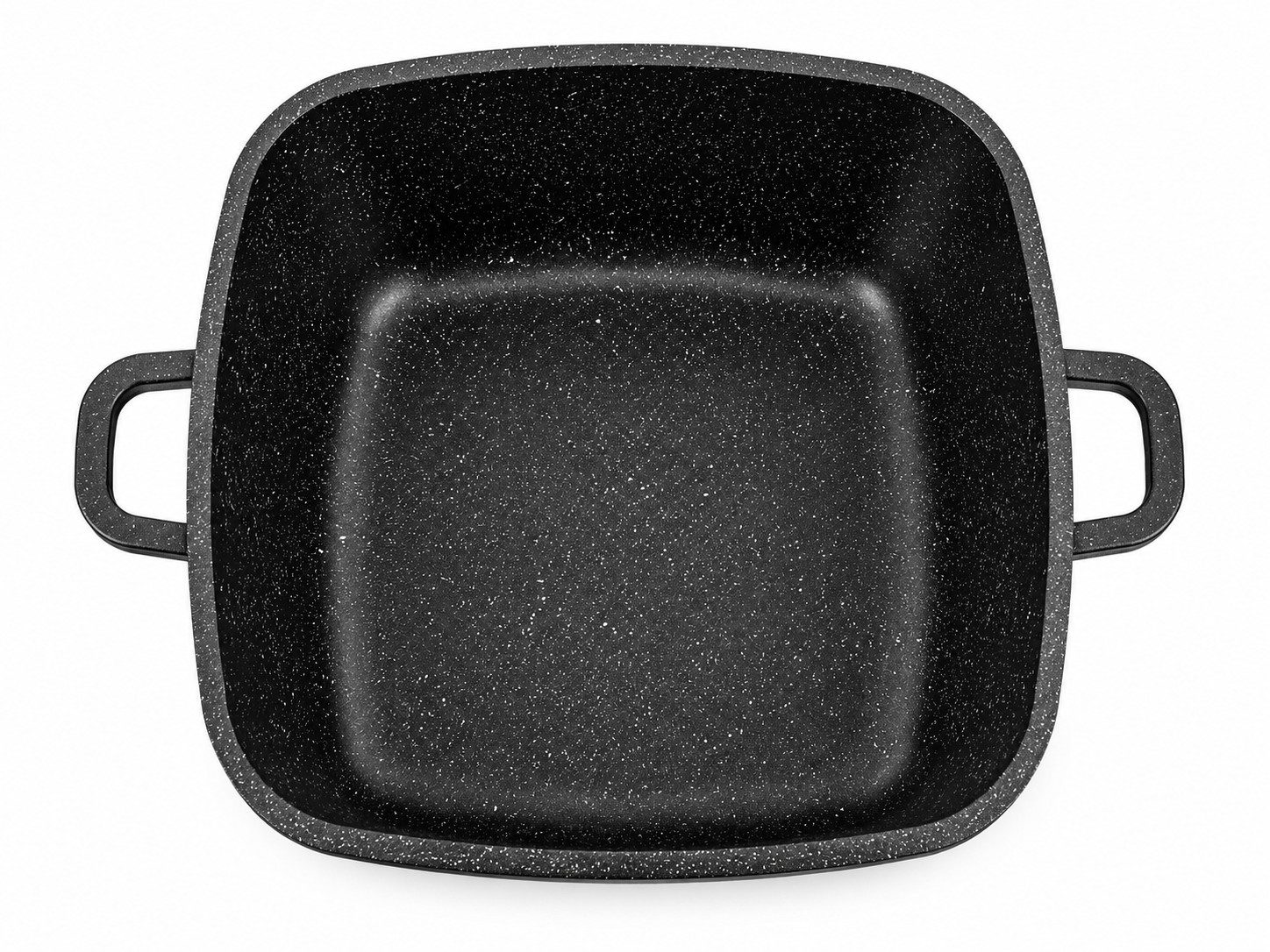 Edenberg Topf-Set Wunderschöne quadratische Töpfe mit Grillpfanne und ein Stieltopf, Aluminium, Edelstahl, Aluminiumguss (Entscheiden Sie sich für dieses hochwertige Topfset und erleben Sie Kochen auf einem neuen Niveau, mit Komfort, Stil und hervorragender Funktionalität., 10-tlg)