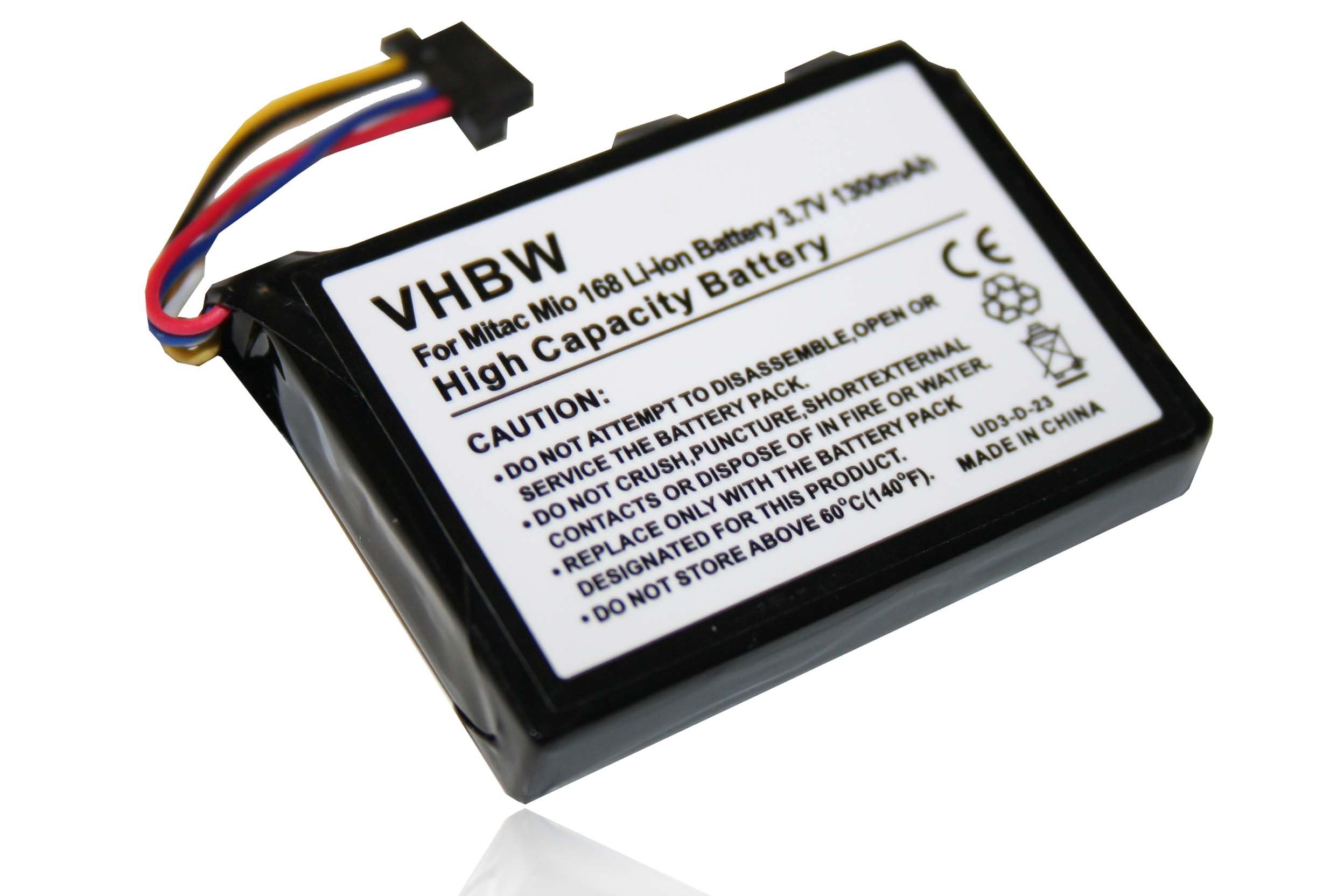 vhbw kompatibel mit Yakumo GPS (3,7 Delta V) mAh 1300 Akku 300 Li-Ion