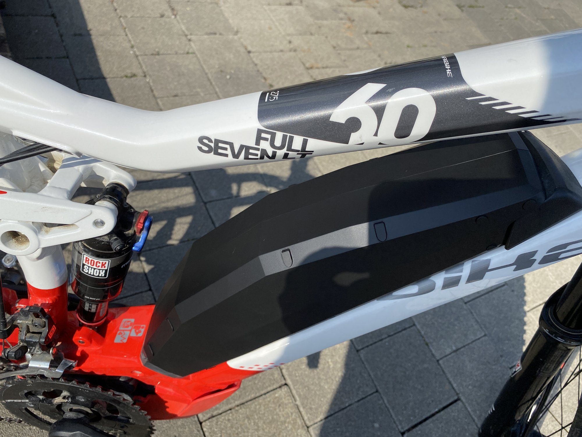 Haibike FullSeven Vision 745wh 2018 Akku 6.0 Weiß/Rot/Anthrazit LT E-Bike Akku für SDURO