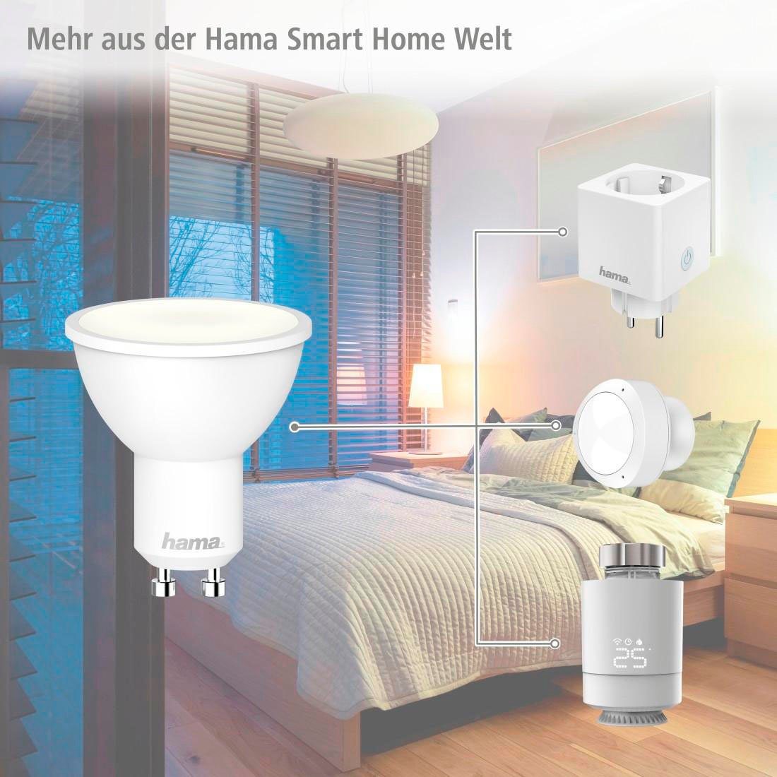 Lampe LED 6500K Smarte GU10 ohne 5,5W - Glühbirne Reflektor Hub 2700K Smarte Hama