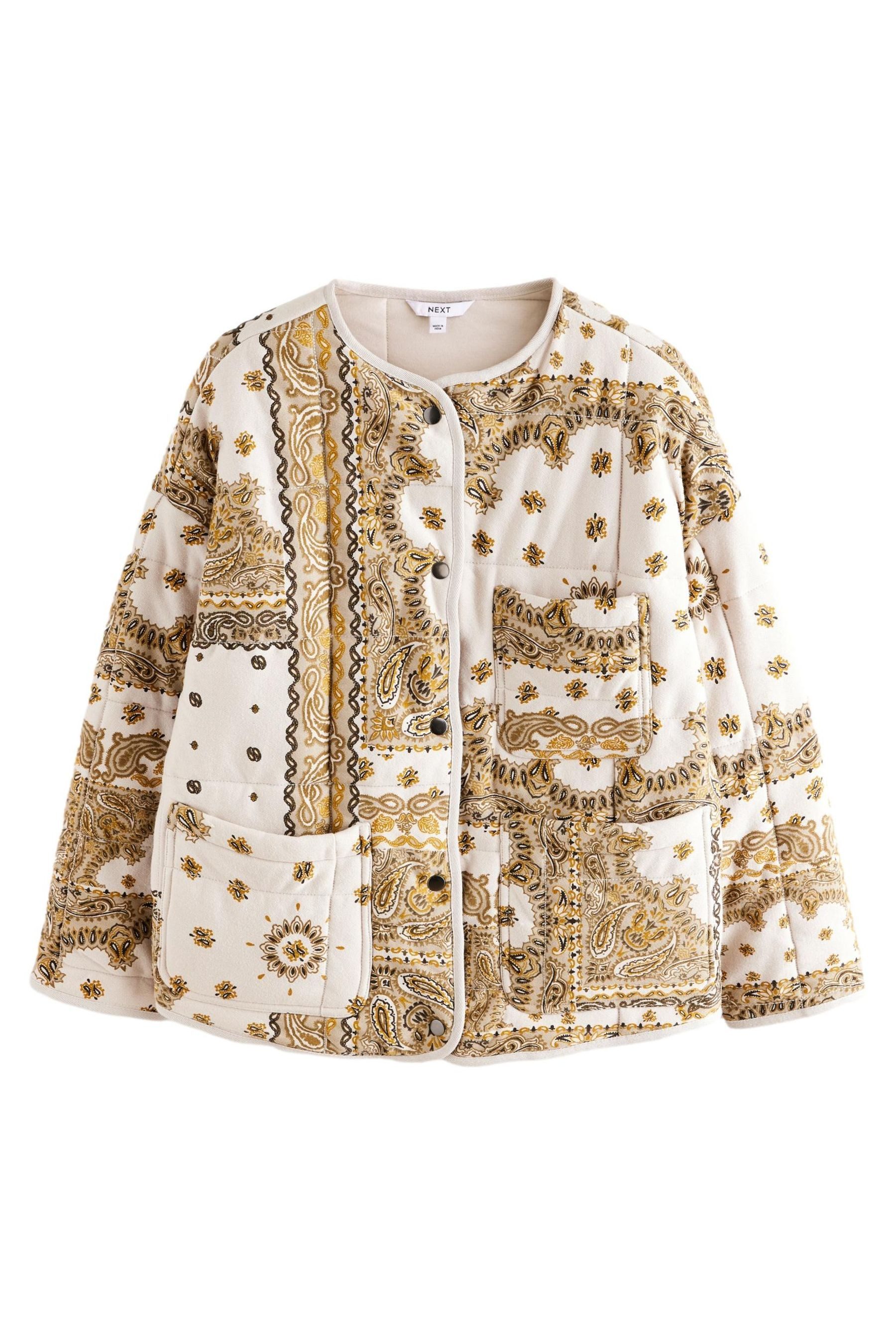 Next Steppjacke Steppjacke aus mit Druckknöpfen, günstig online kaufen