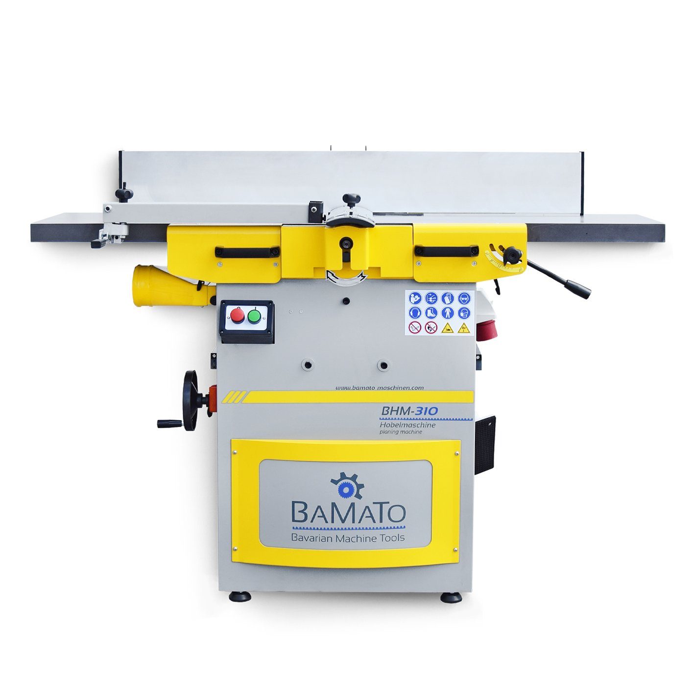 BAMATO Abricht- HSS-Hobelmesser, 3 (1-tlg), in Dickenhobelmaschine Feinjustierung, Hobelmaschine, 300 W, und 4200 Hobel Hobelbreite: in mm, BHM-310