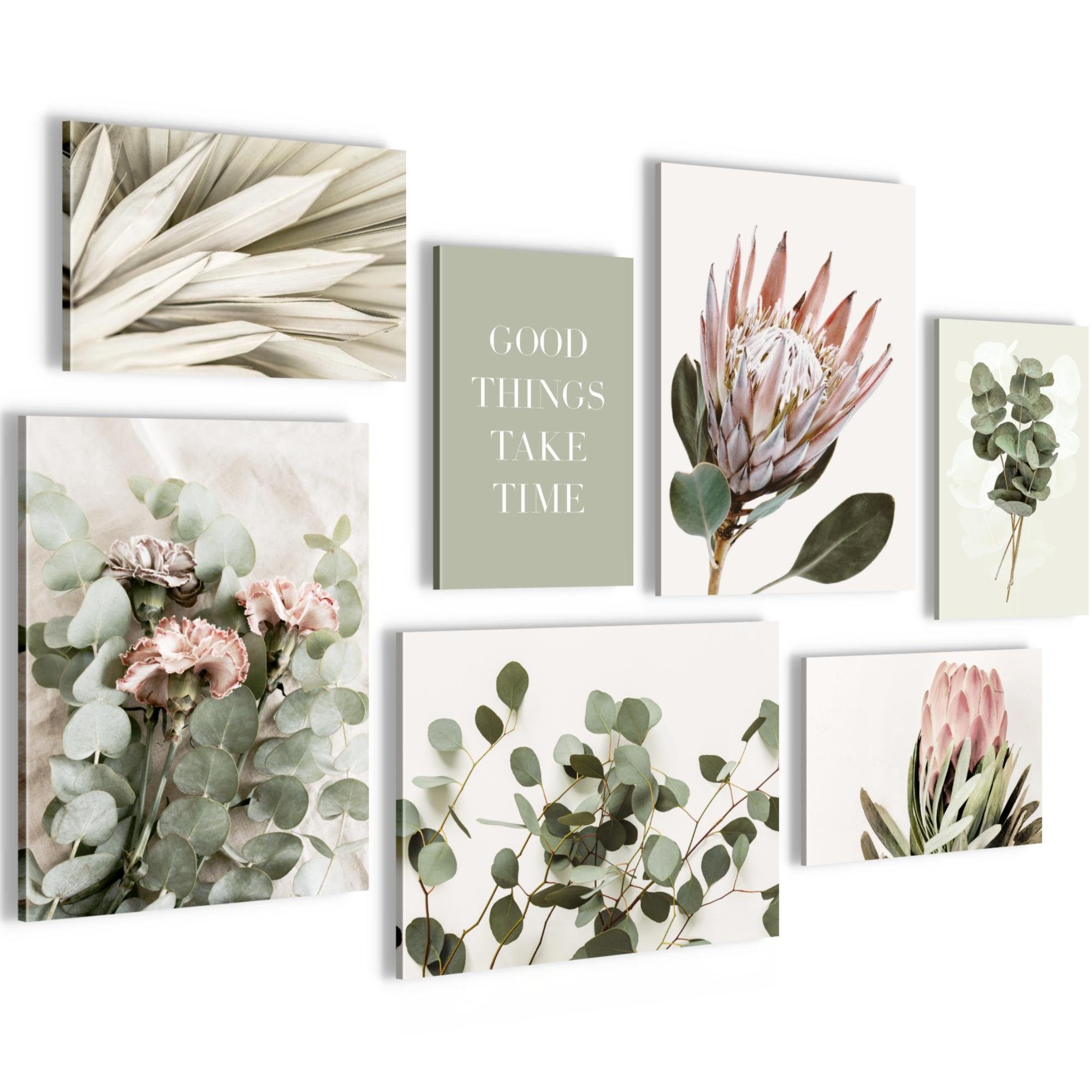 Novart Wandbild Boho Style Strand Meer Natur Wohnzimmer Schlafzimmer Boho 1 günstig online kaufen