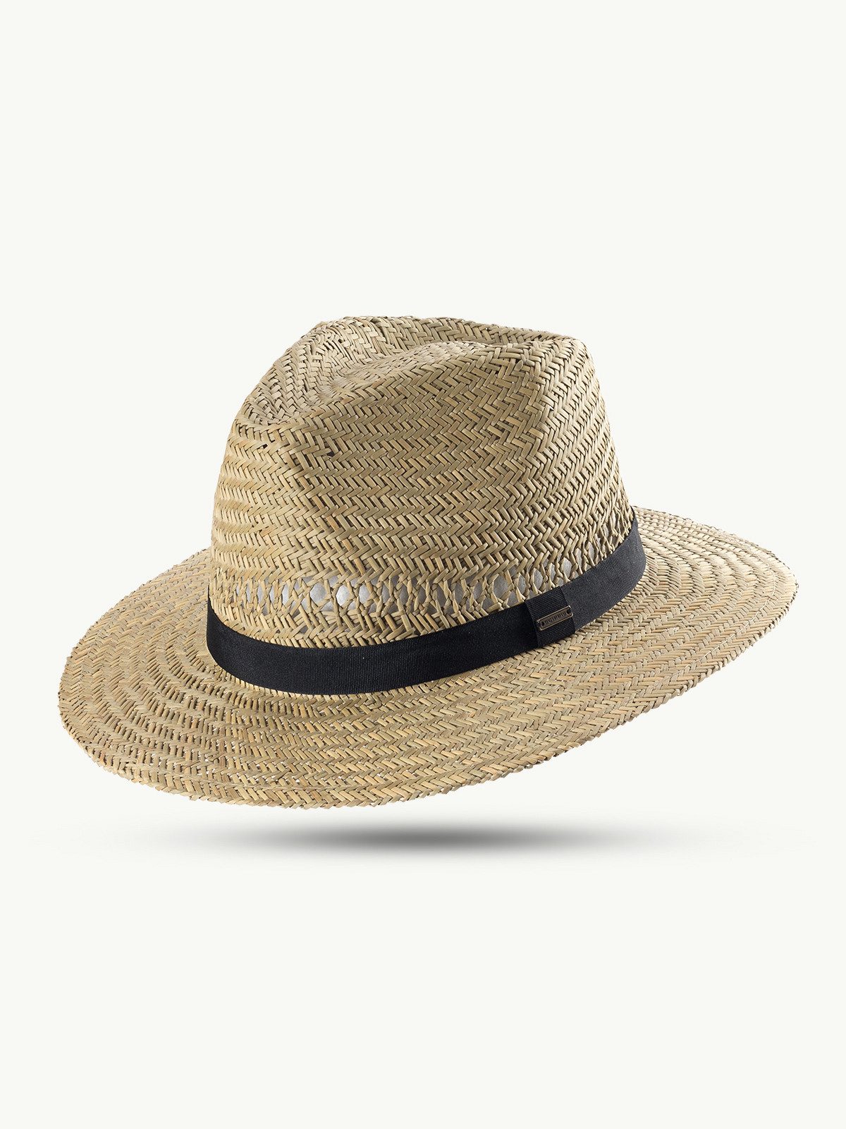 Scippis Strohhut SCIPPIS Sommerhut „Barrow"– aus Stroh, Natur, mit schwarze günstig online kaufen