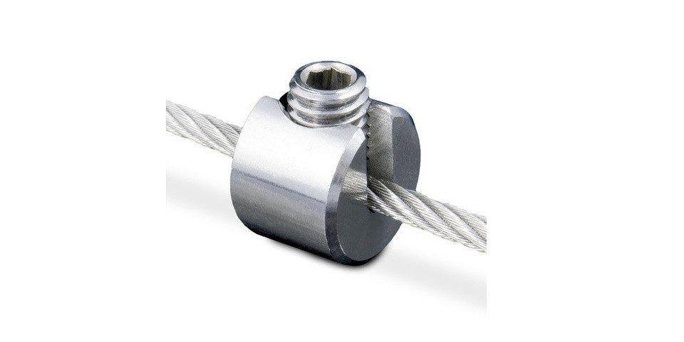 DQ-PP Drahtseilklemme DQ-PP 10 x SEILKLEMME KLEMMSTOPPER EDELSTAHL 2-4mm, Nirosta, V4Aklemme