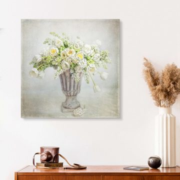 Posterlounge Forex-Bild Lizzy Pe, Frühlingsbouquet, Wohnzimmer Shabby Chic Fotografie