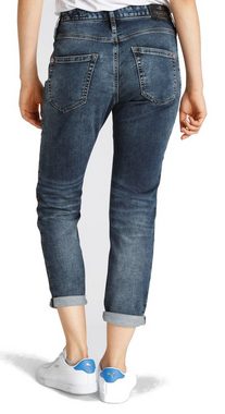 Herrlicher Stretch-Jeans Shyra Stripe Jogg 5-Pocket-Style