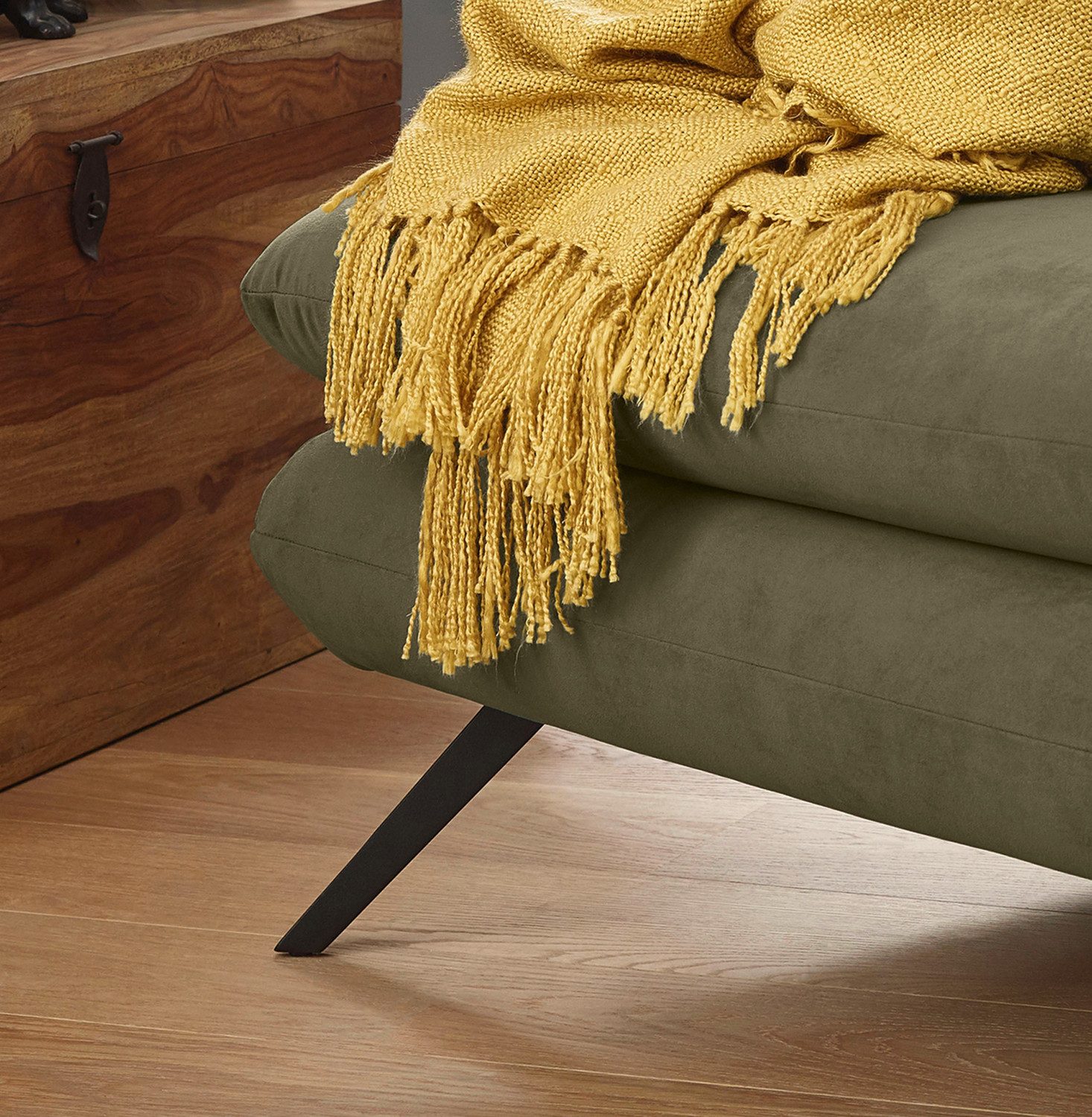 KAWOLA Relaxsessel CHARME, Longseat Sessel Megasessel Velvet verschiedene Farben