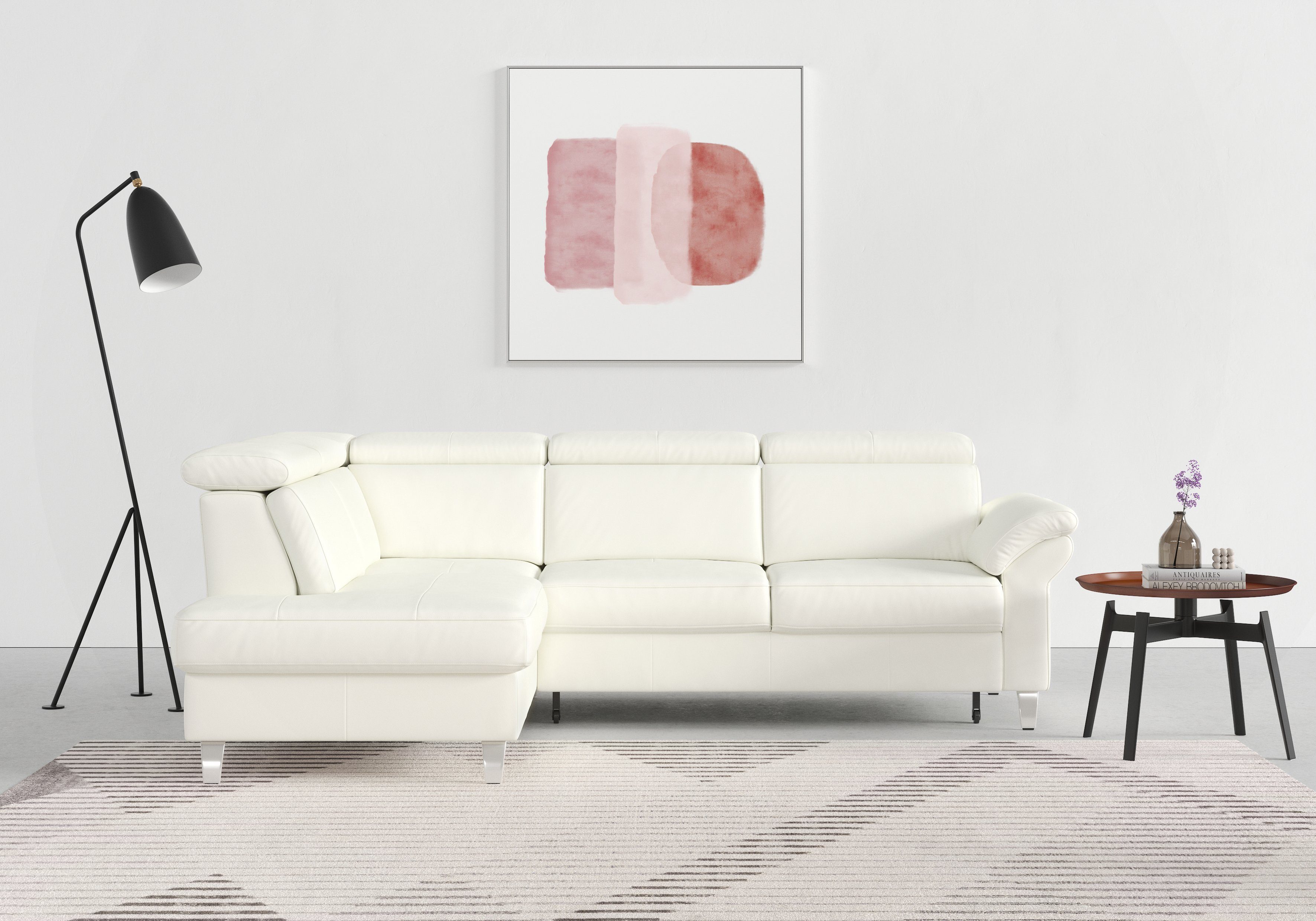 sit&more Ecksofa Arngast L-Form, inklusive Kopfteilverstellung günstig online kaufen