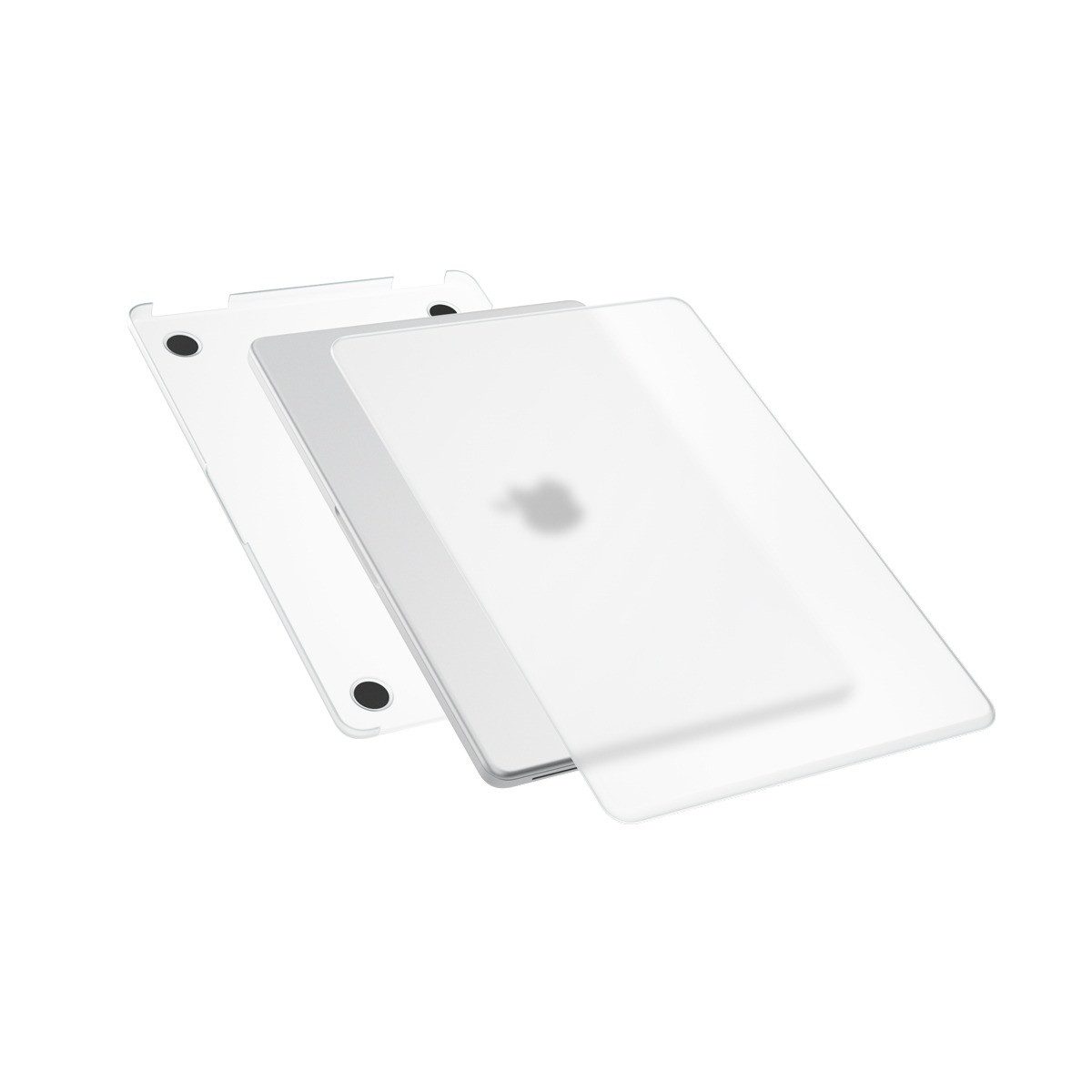 Epico Laptop-Hülle Slim Shell, transparent, ultraslim