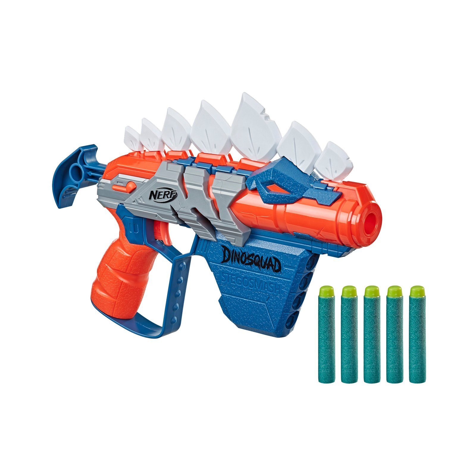 Hasbro Blaster Dartblaster Stego Smash - Nerf Blaster für Kinder, Stego Smash - Der Stegosaurus Blaster