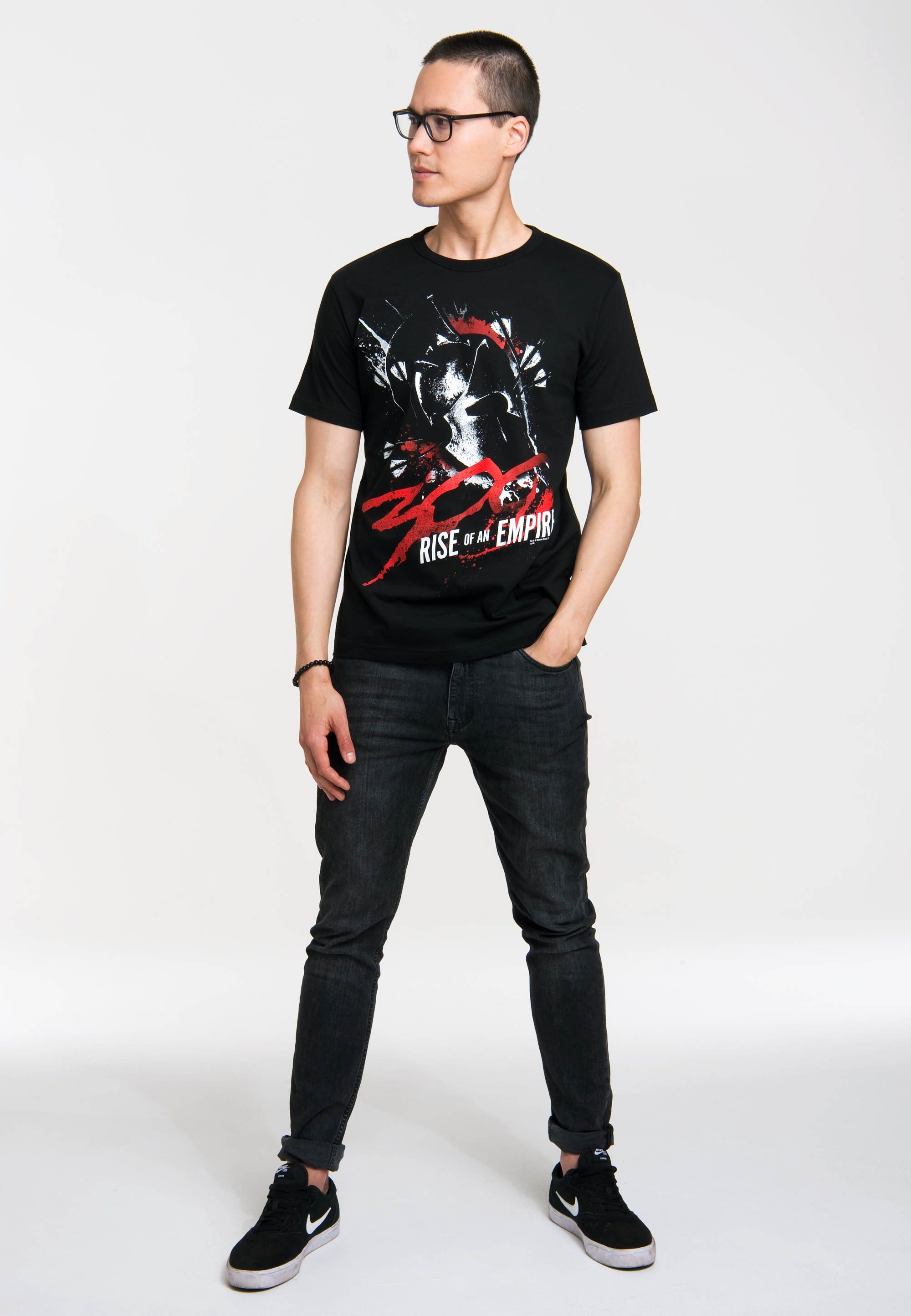 LOGOSHIRT T-Shirt 300 - Rise Of An Empire mit coolem Frontprint